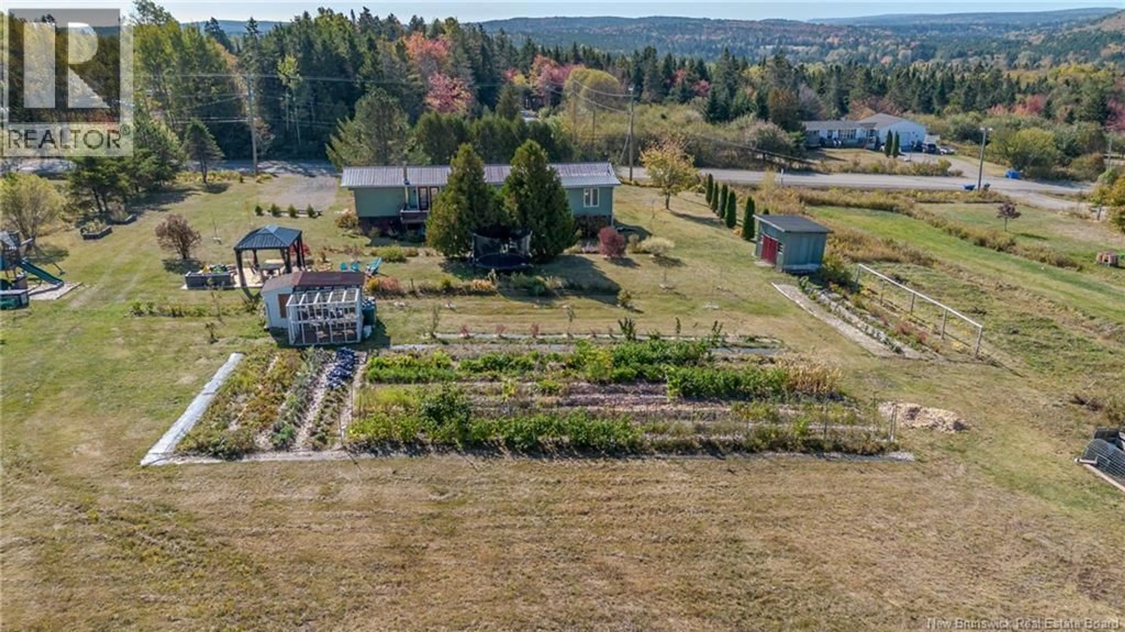 A pic from outside/outdoor area/front of a property/back of a property/a pic from drone, unknown for 1293 ROUTE 111, Fairfield New Brunswick E5R1A8