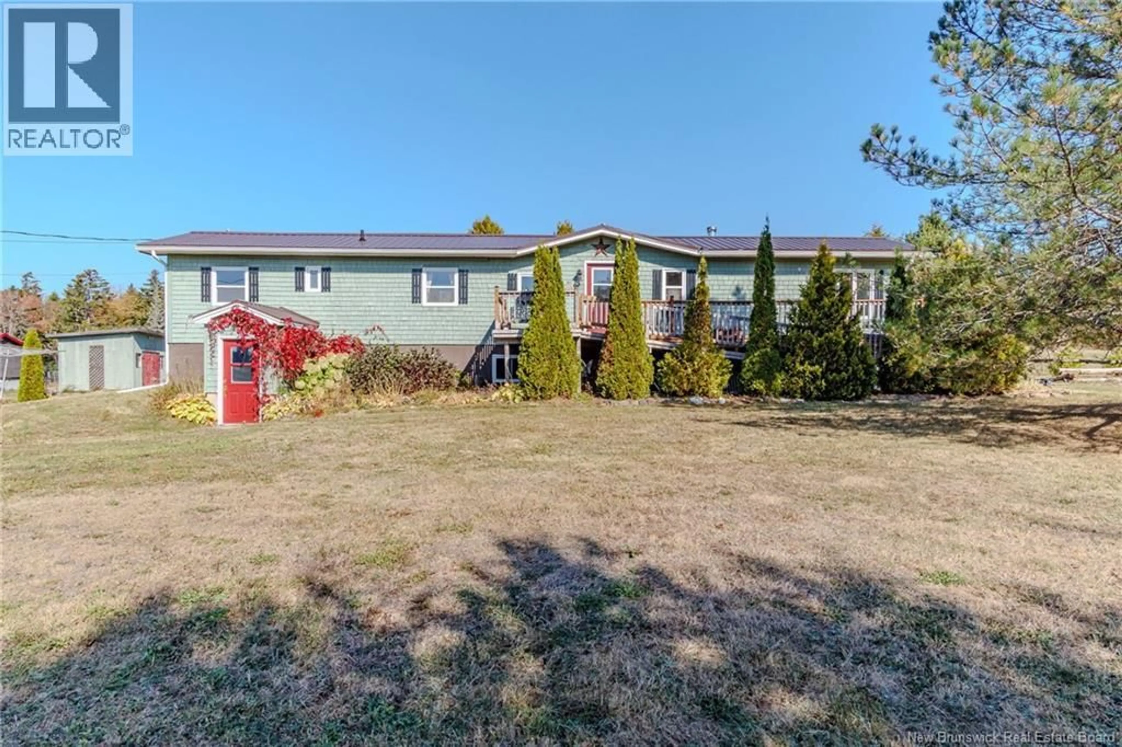 A pic from outside/outdoor area/front of a property/back of a property/a pic from drone, street for 1293 ROUTE 111, Fairfield New Brunswick E5R1A8
