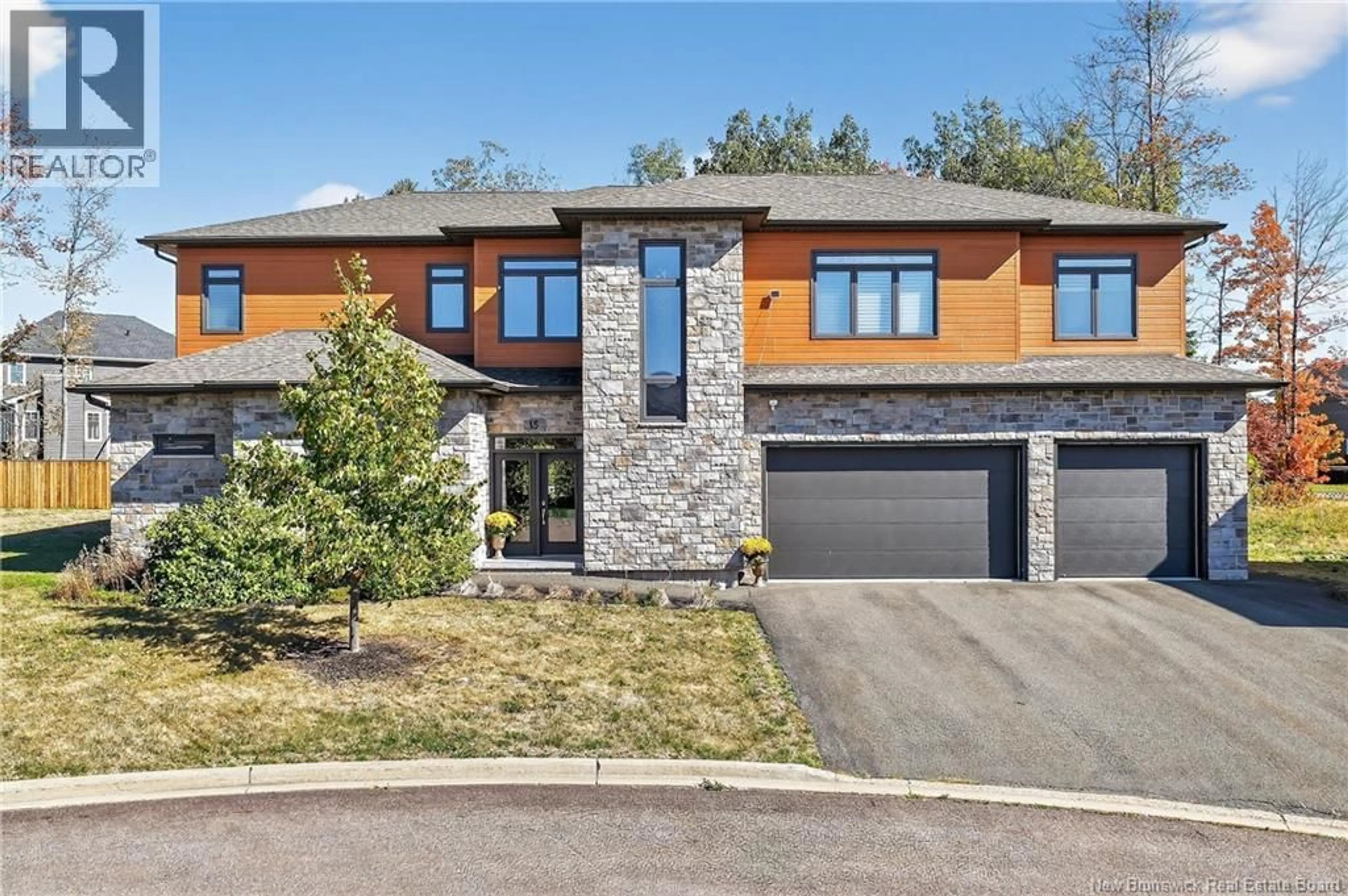 Home with brick exterior material, street for 15 TURNBERRY COURT, Moncton New Brunswick E1G5R8
