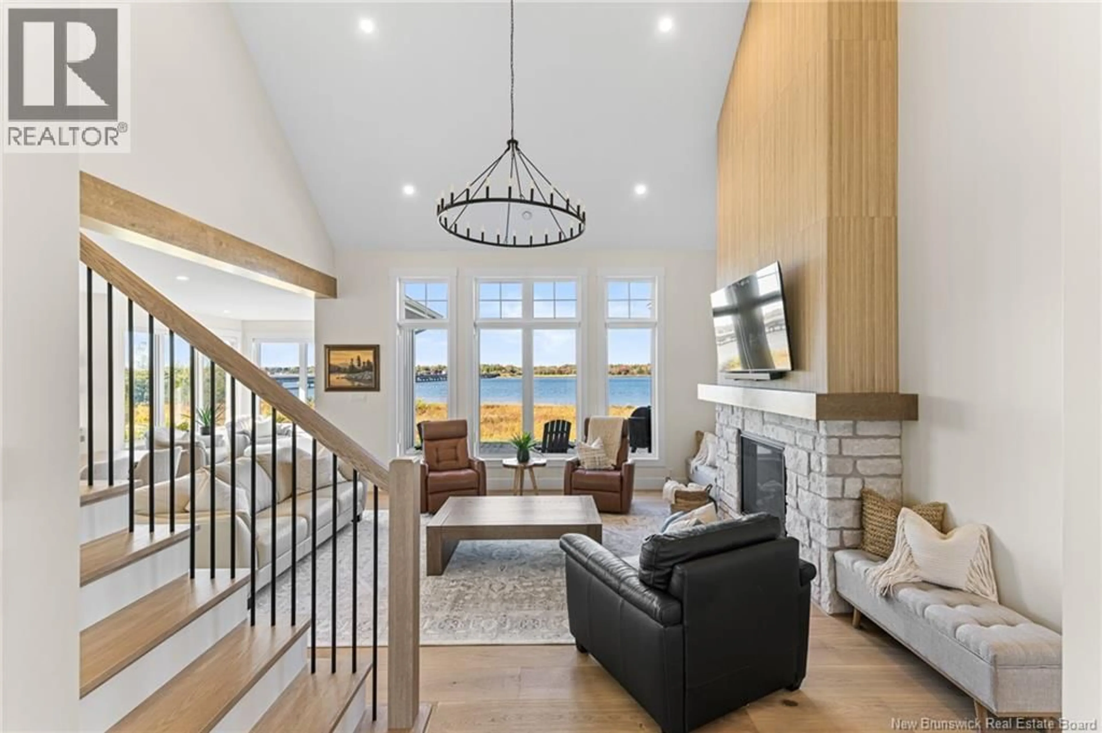 Living room with furniture, unknown for 124 RIV SUD ROAD, Cocagne New Brunswick E4R2W9