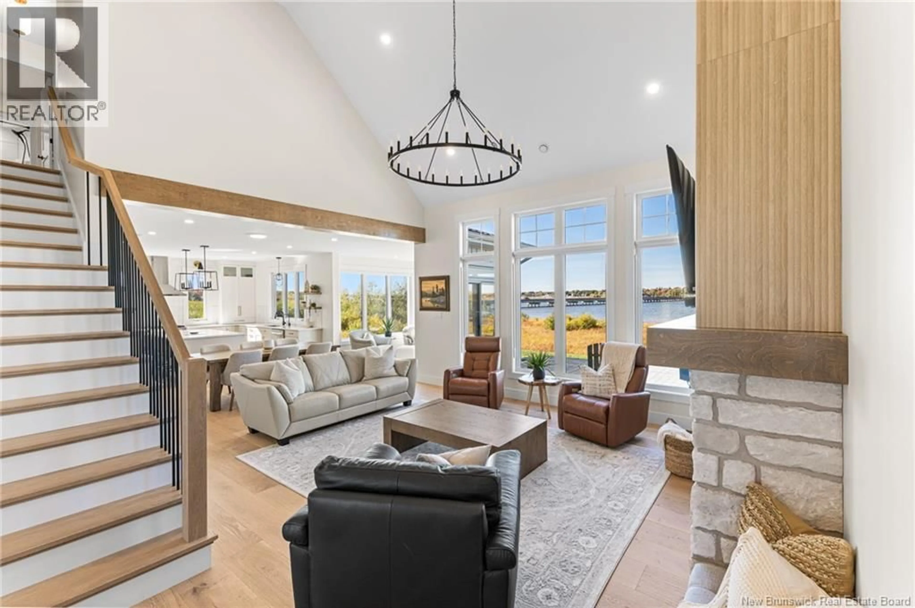 Living room with furniture, unknown for 124 RIV SUD ROAD, Cocagne New Brunswick E4R2W9
