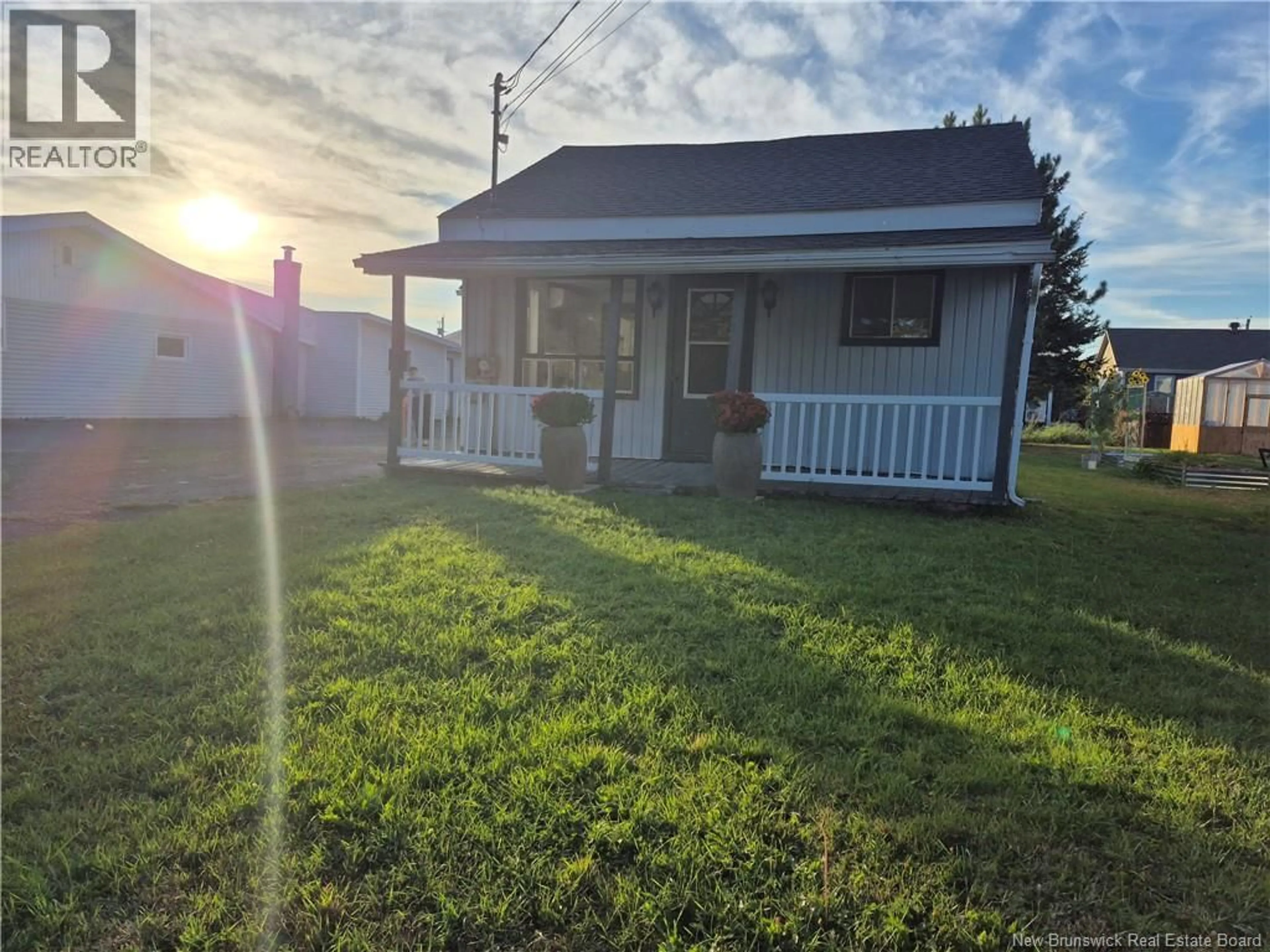 A pic from outside/outdoor area/front of a property/back of a property/a pic from drone, street for 6 DAMASE STREET, Saint-Basile New Brunswick E7C1N6