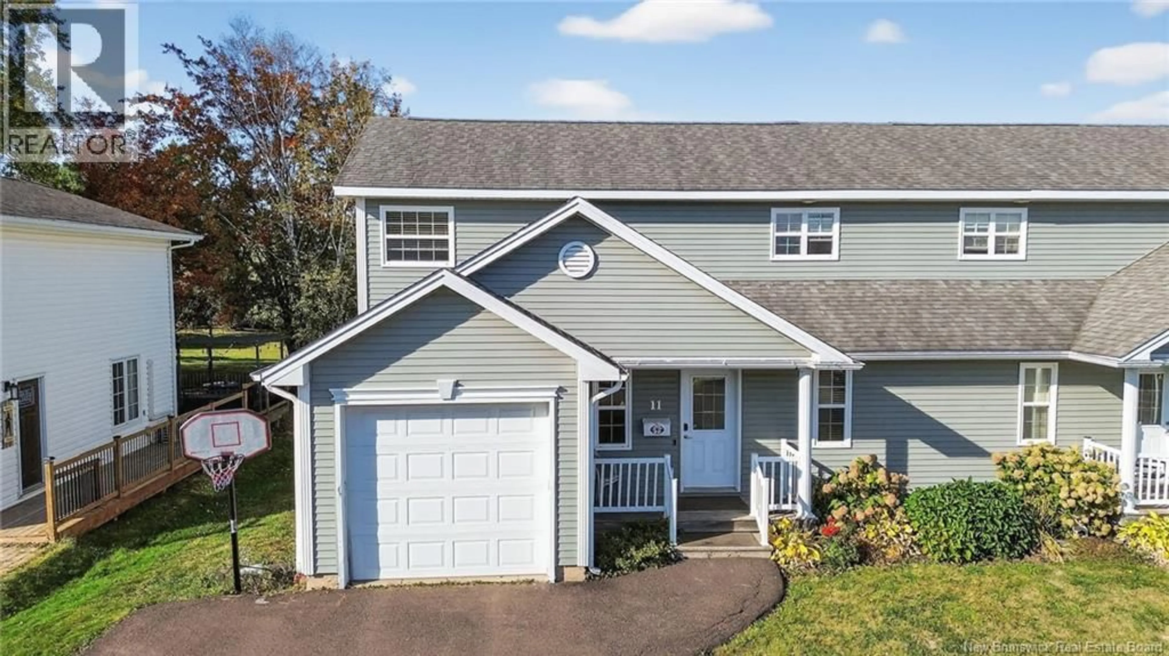 Home with vinyl exterior material, street for 11 WILSON ROAD, Riverview New Brunswick E1B2V9