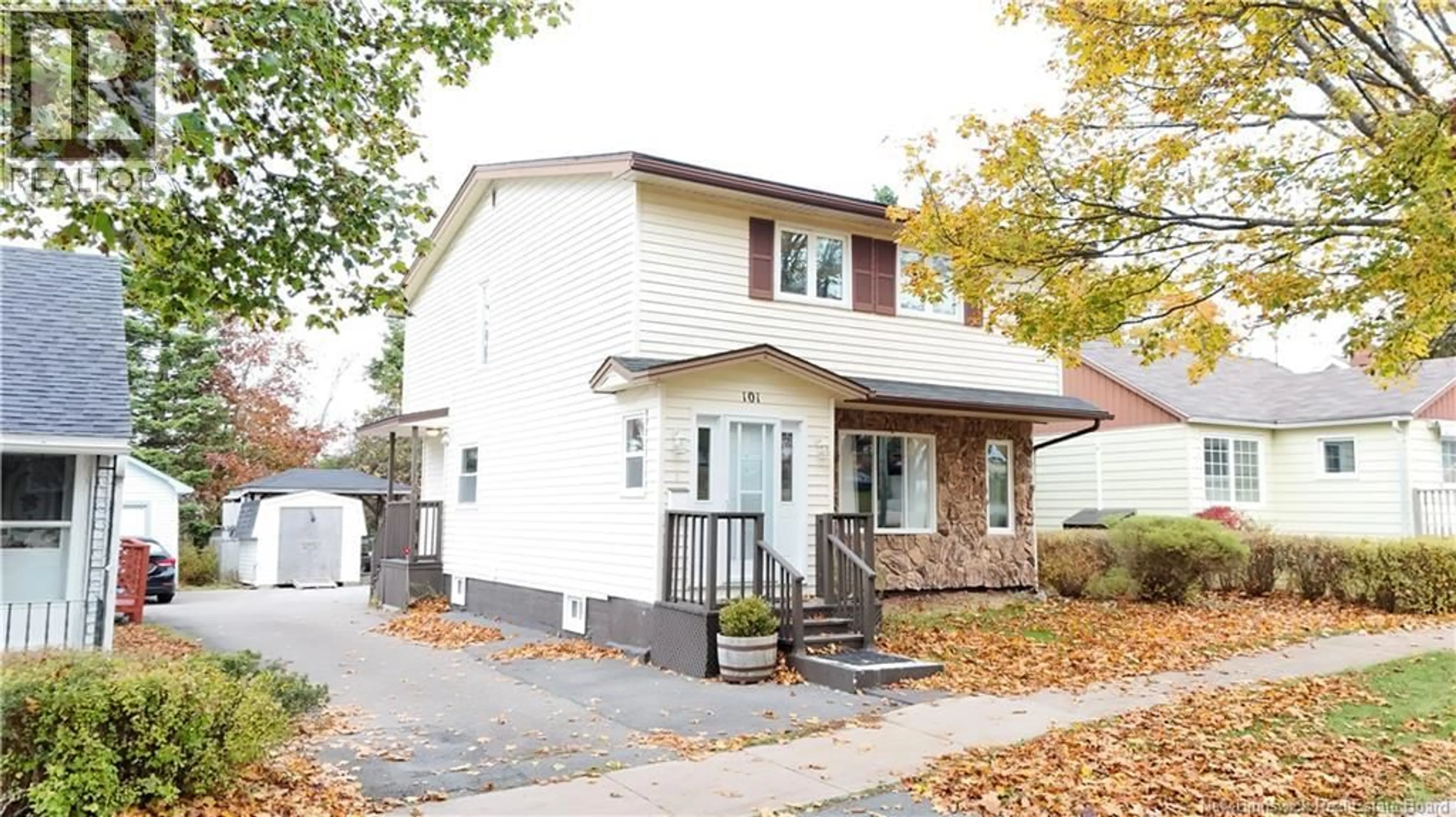 Home with brick exterior material, street for 101 BEAVERBROOK AVENUE, Saint John New Brunswick E2K2W8