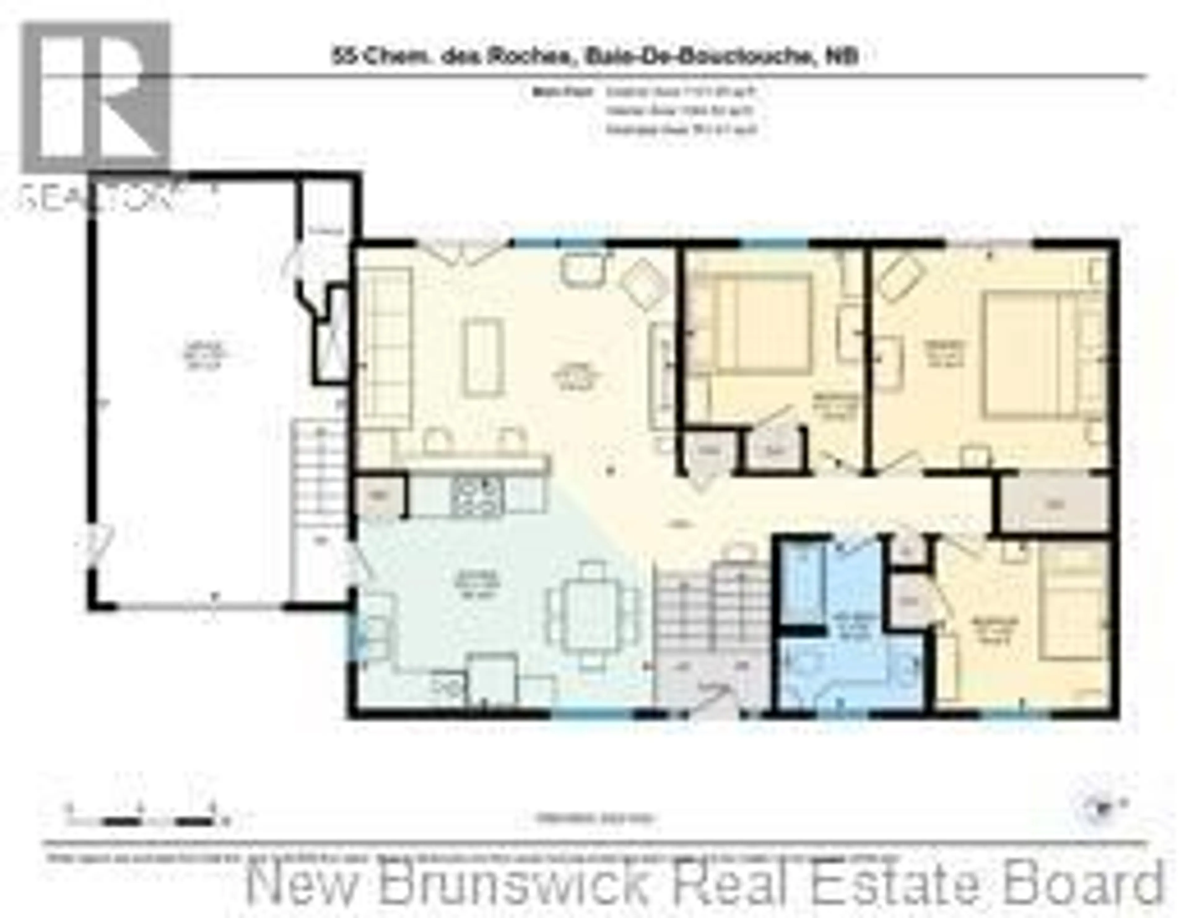 Floor plan for 55 DES ROCHES, Bouctouche Bay New Brunswick E4S4L9