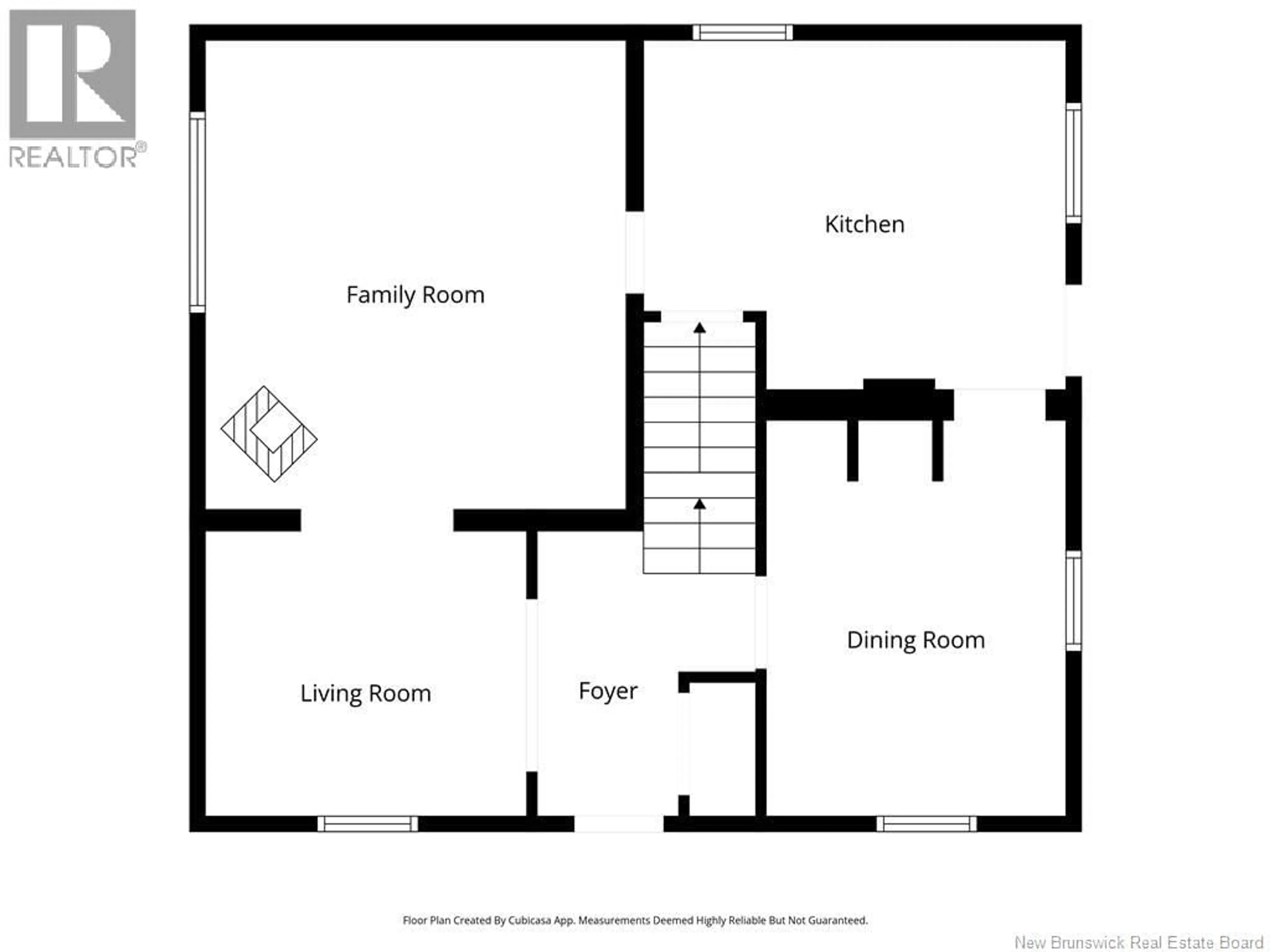 Floor plan for 105 NOTRE DAME, Bathurst New Brunswick E2A3C8