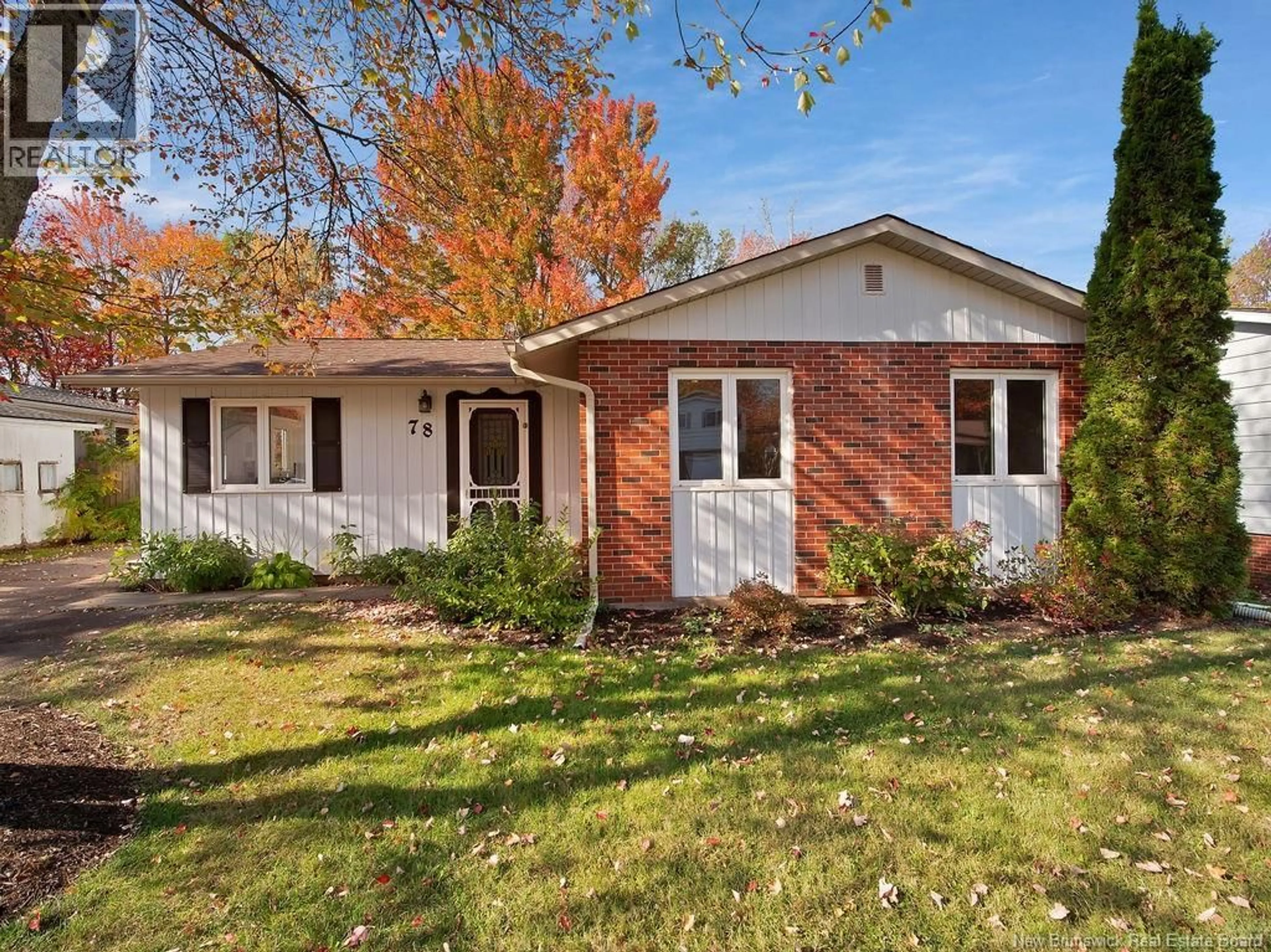Home with brick exterior material, street for 78 CHANDLER CRESCENT, Moncton New Brunswick E1E3W7