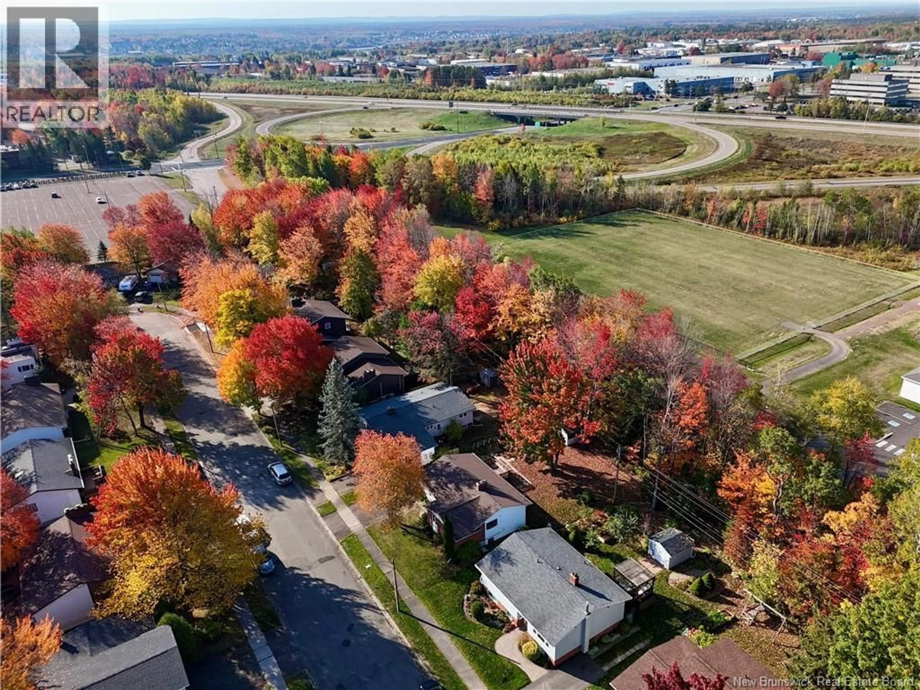 A pic from outside/outdoor area/front of a property/back of a property/a pic from drone, mountain view for 78 CHANDLER CRESCENT, Moncton New Brunswick E1E3W7