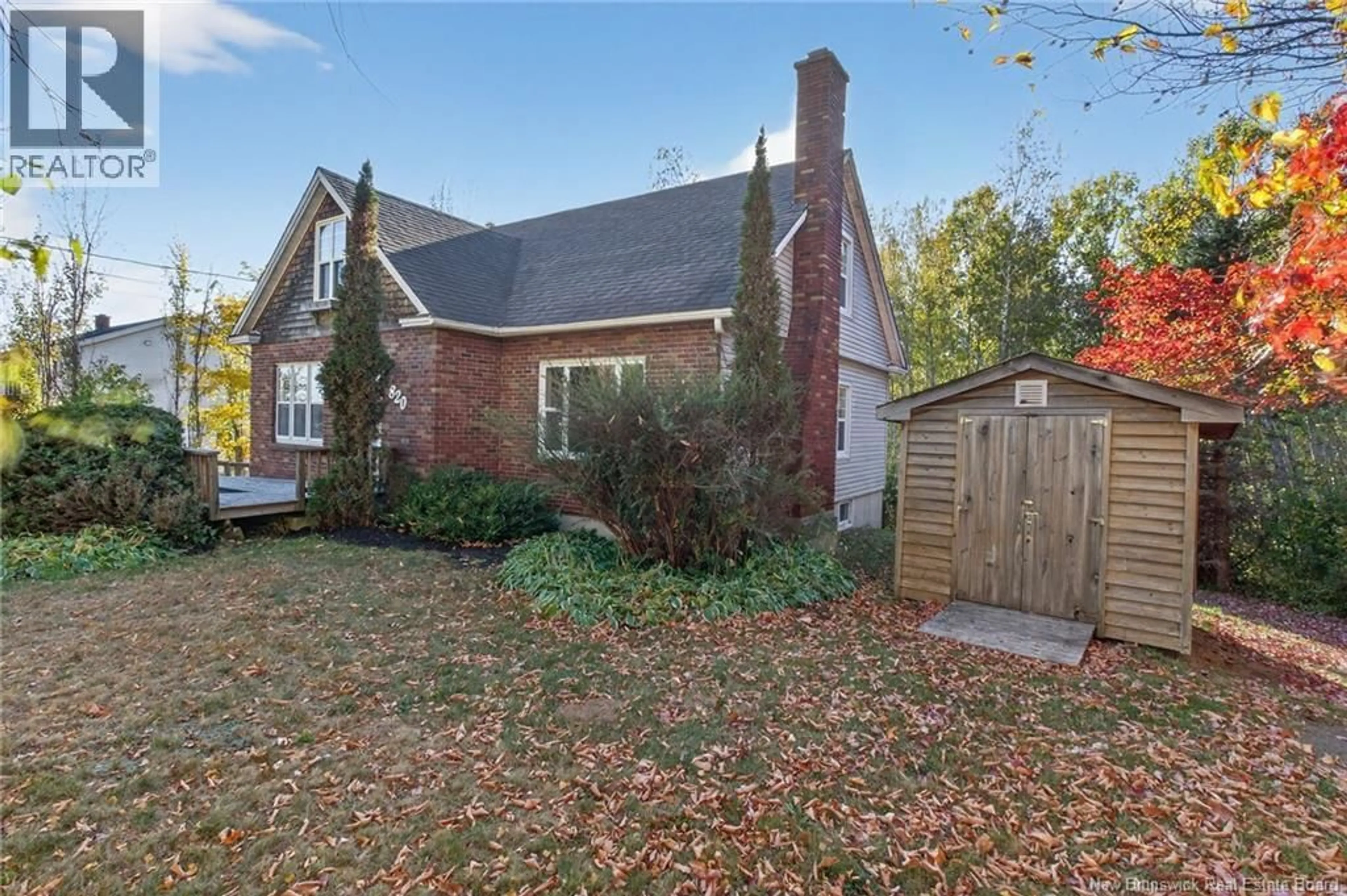 Home with brick exterior material, street for 820 MAPLETON ROAD, Moncton New Brunswick E1G2K7