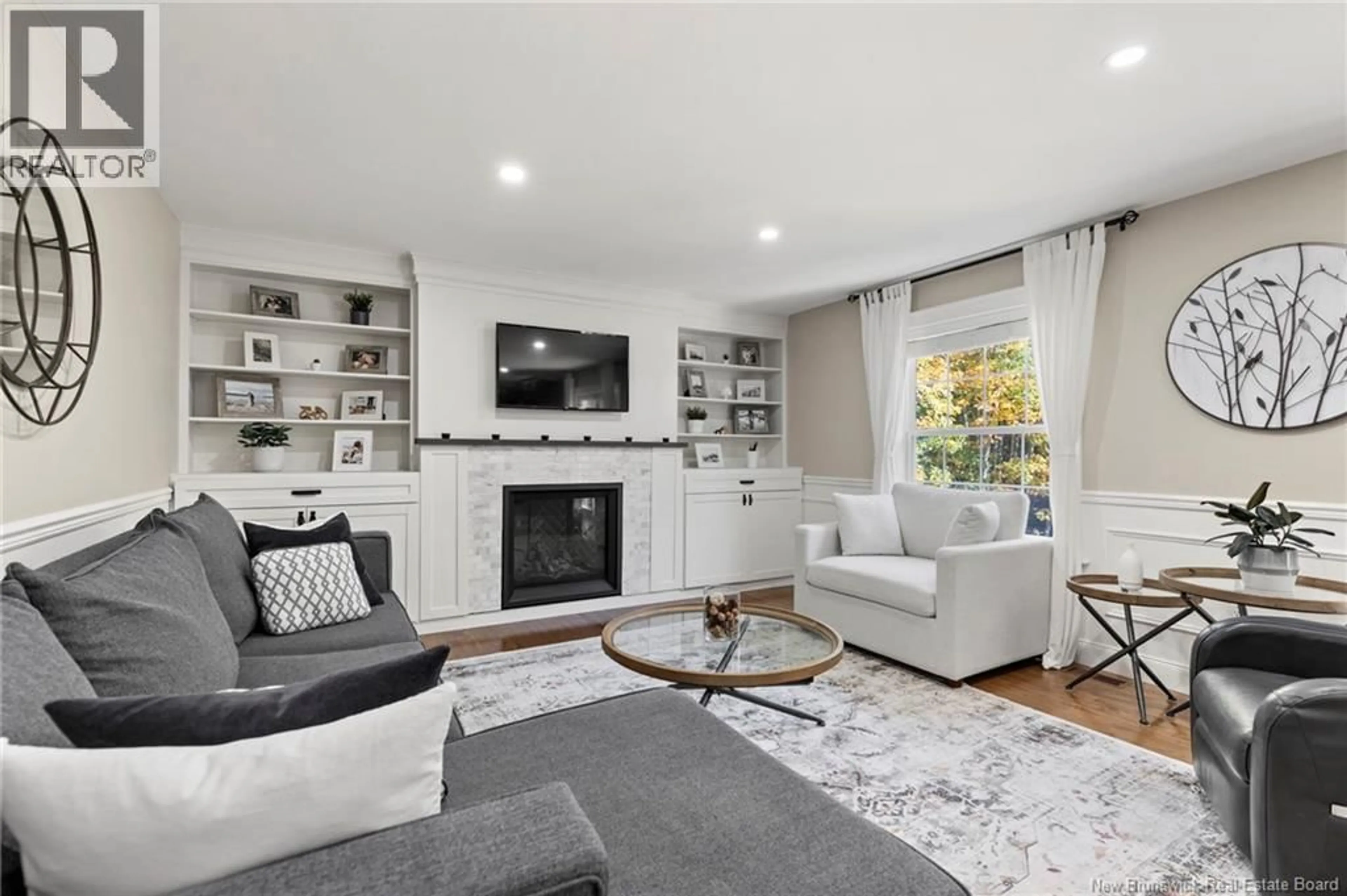 Living room with furniture, unknown for 207 RAINBOW DRIVE, Charters Settlement New Brunswick E3C1V2