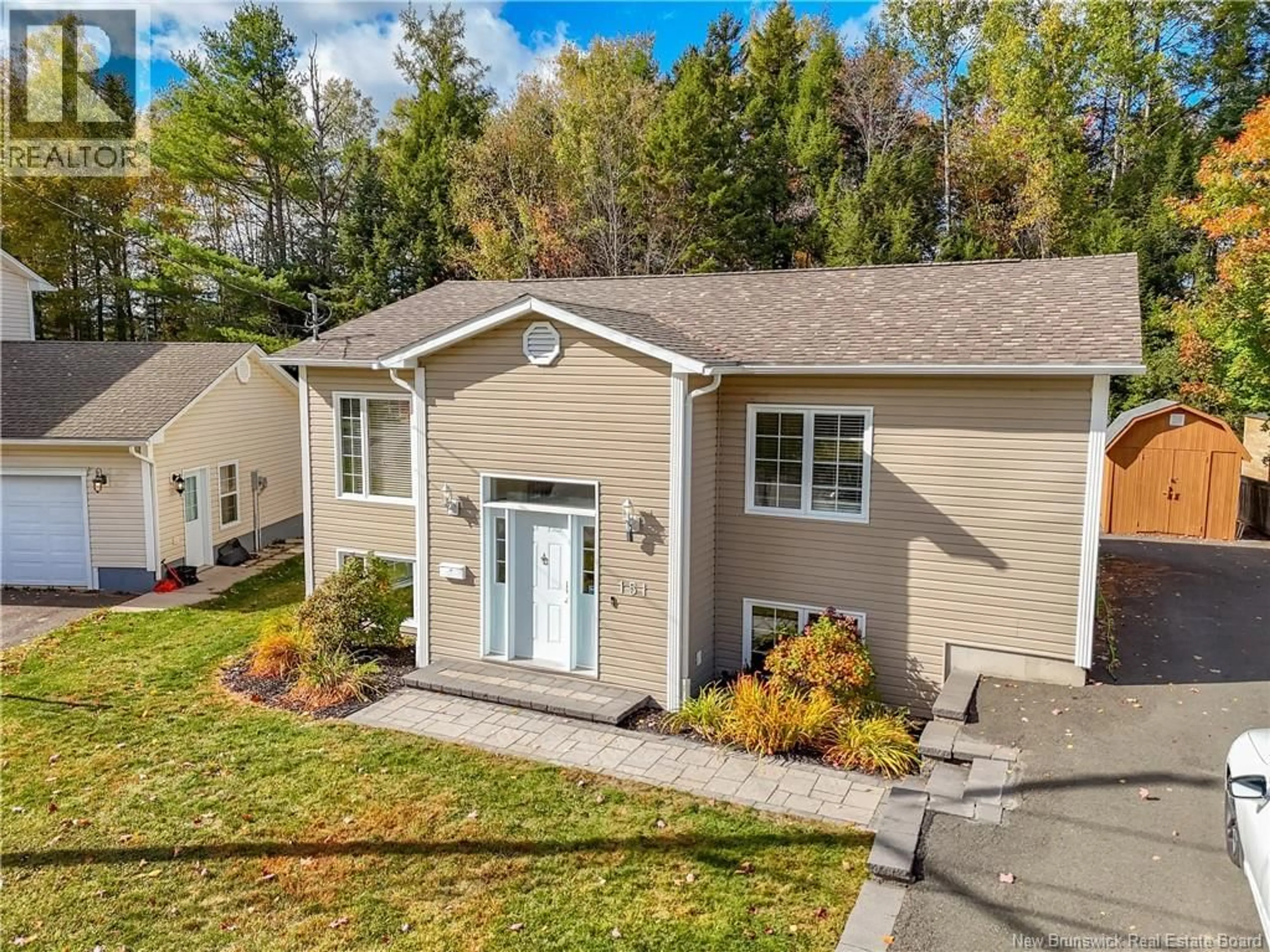 Home with vinyl exterior material, unknown for 151 BUNKER STREET, Fredericton New Brunswick E3A0T1
