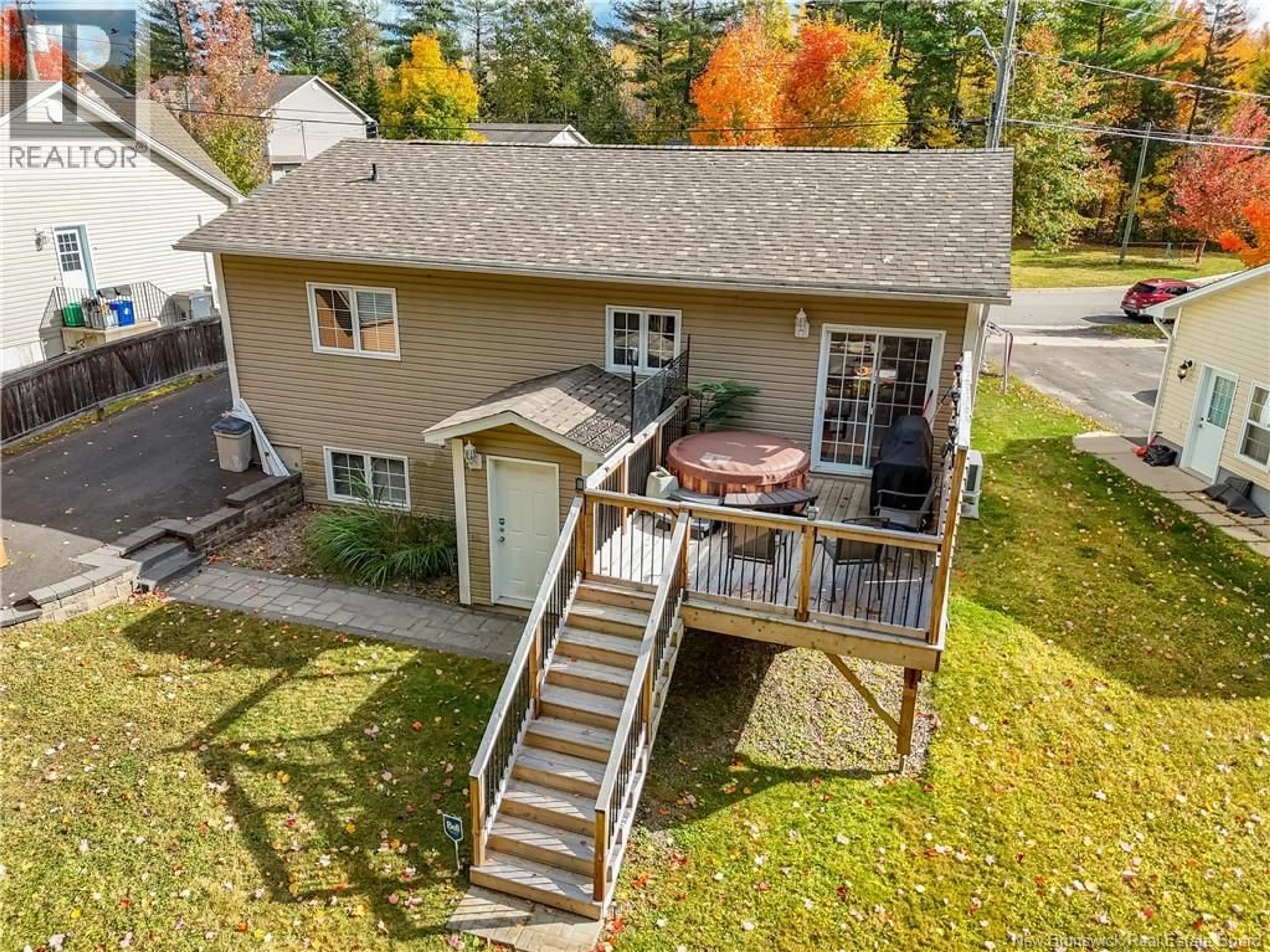 A pic from outside/outdoor area/front of a property/back of a property/a pic from drone, unknown for 151 BUNKER STREET, Fredericton New Brunswick E3A0T1