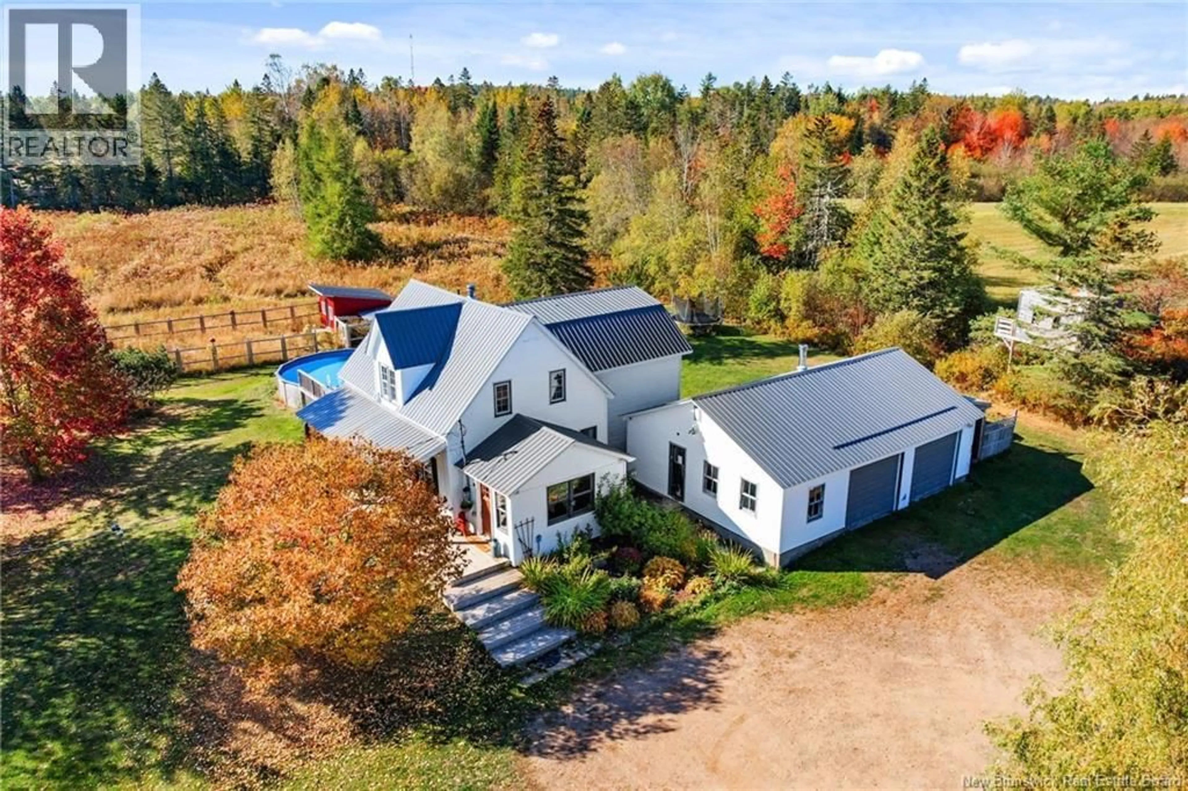 A pic from outside/outdoor area/front of a property/back of a property/a pic from drone, unknown for 29 SWAN ROAD, Harvey New Brunswick E6K1P5