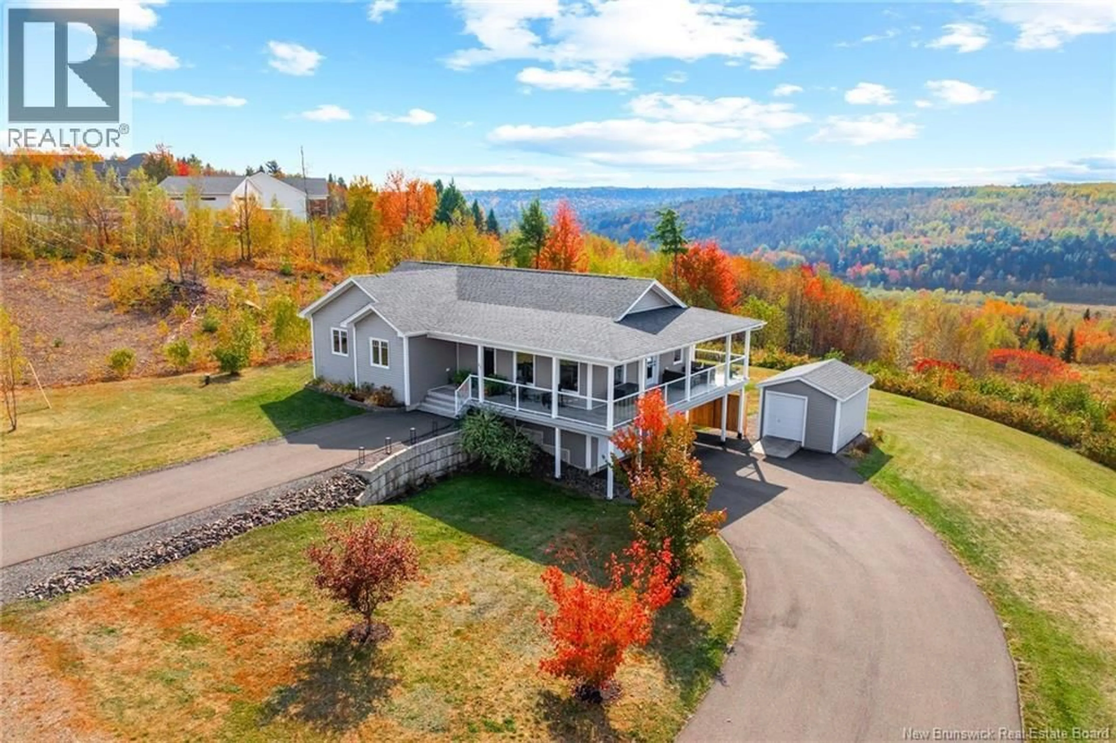 A pic from outside/outdoor area/front of a property/back of a property/a pic from drone, unknown for 41 INSPIRATION LANE, Penniac New Brunswick E3A9X9