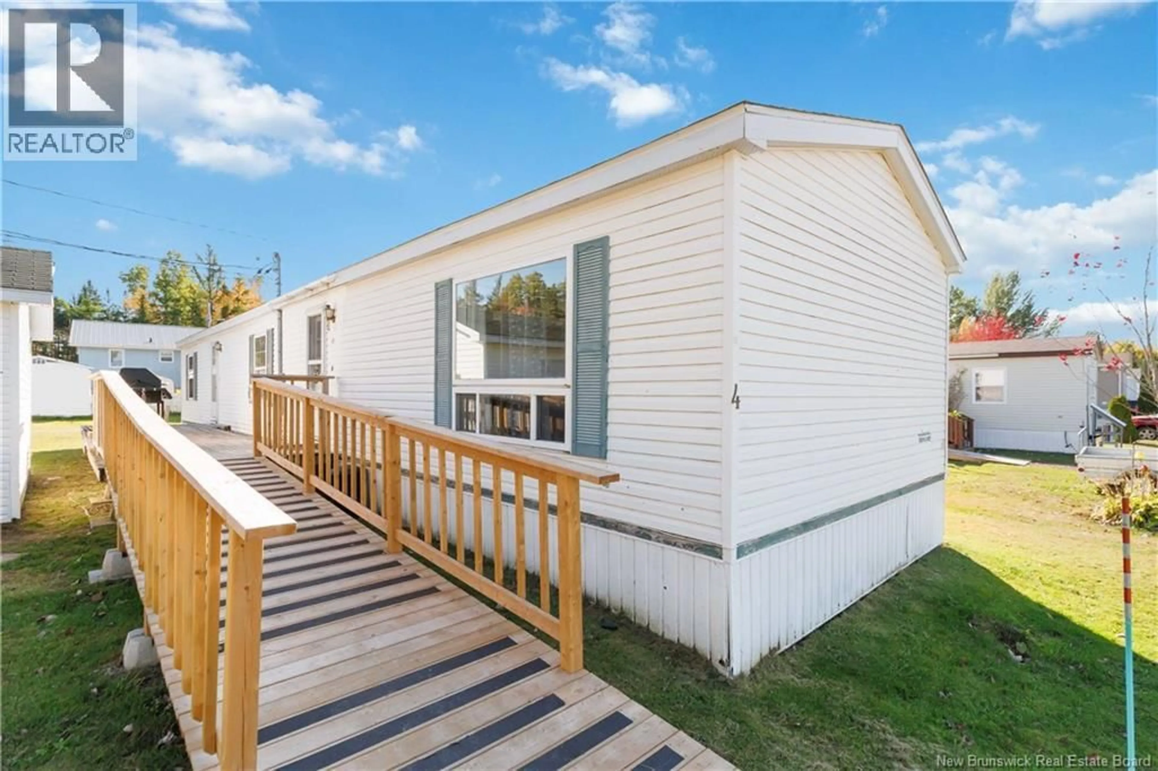 Home with vinyl exterior material, street for 4 MCNULTY AVENUE, Lakeville New Brunswick E1H1H2