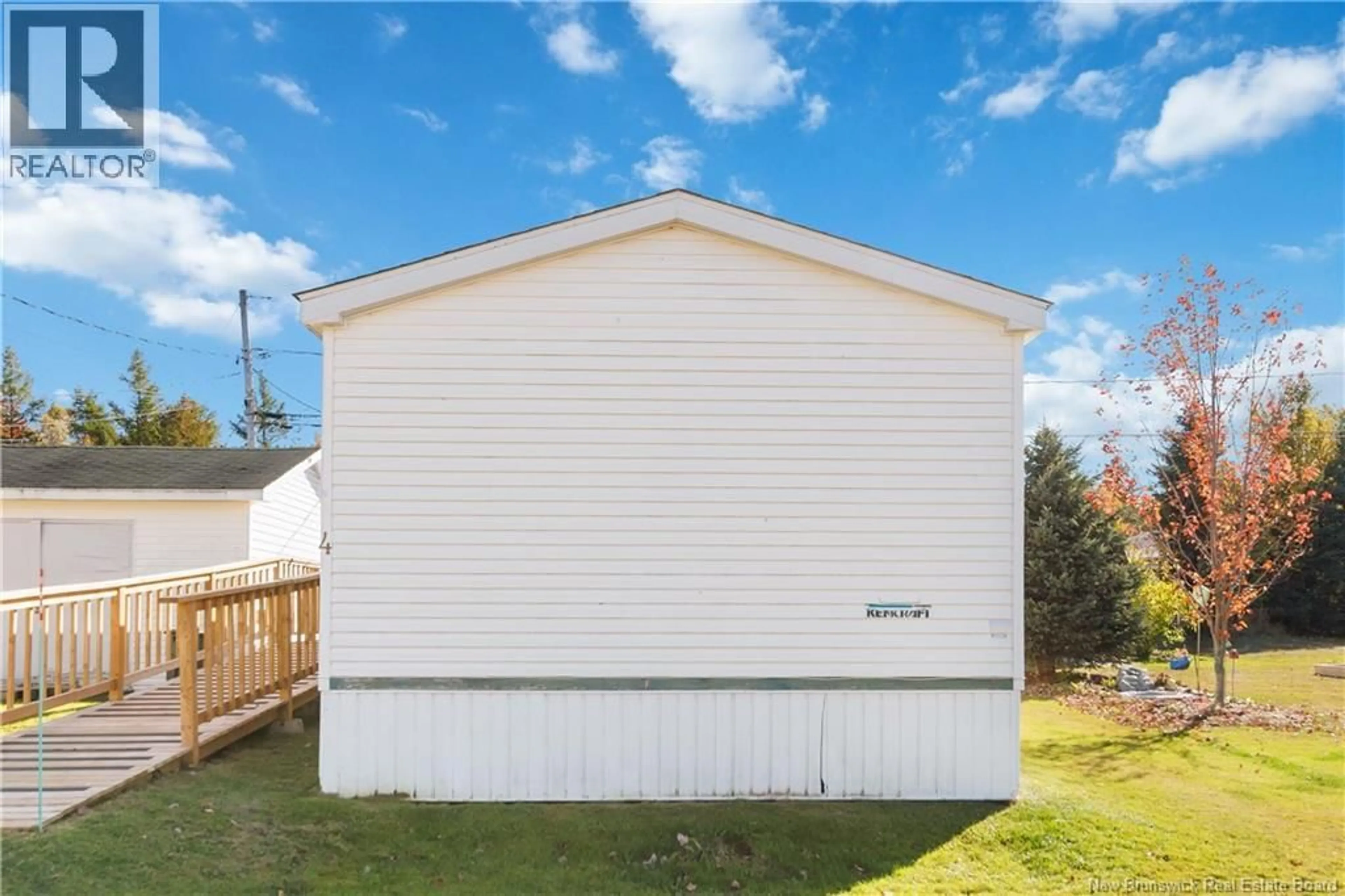 Shed for 4 MCNULTY AVENUE, Lakeville New Brunswick E1H1H2
