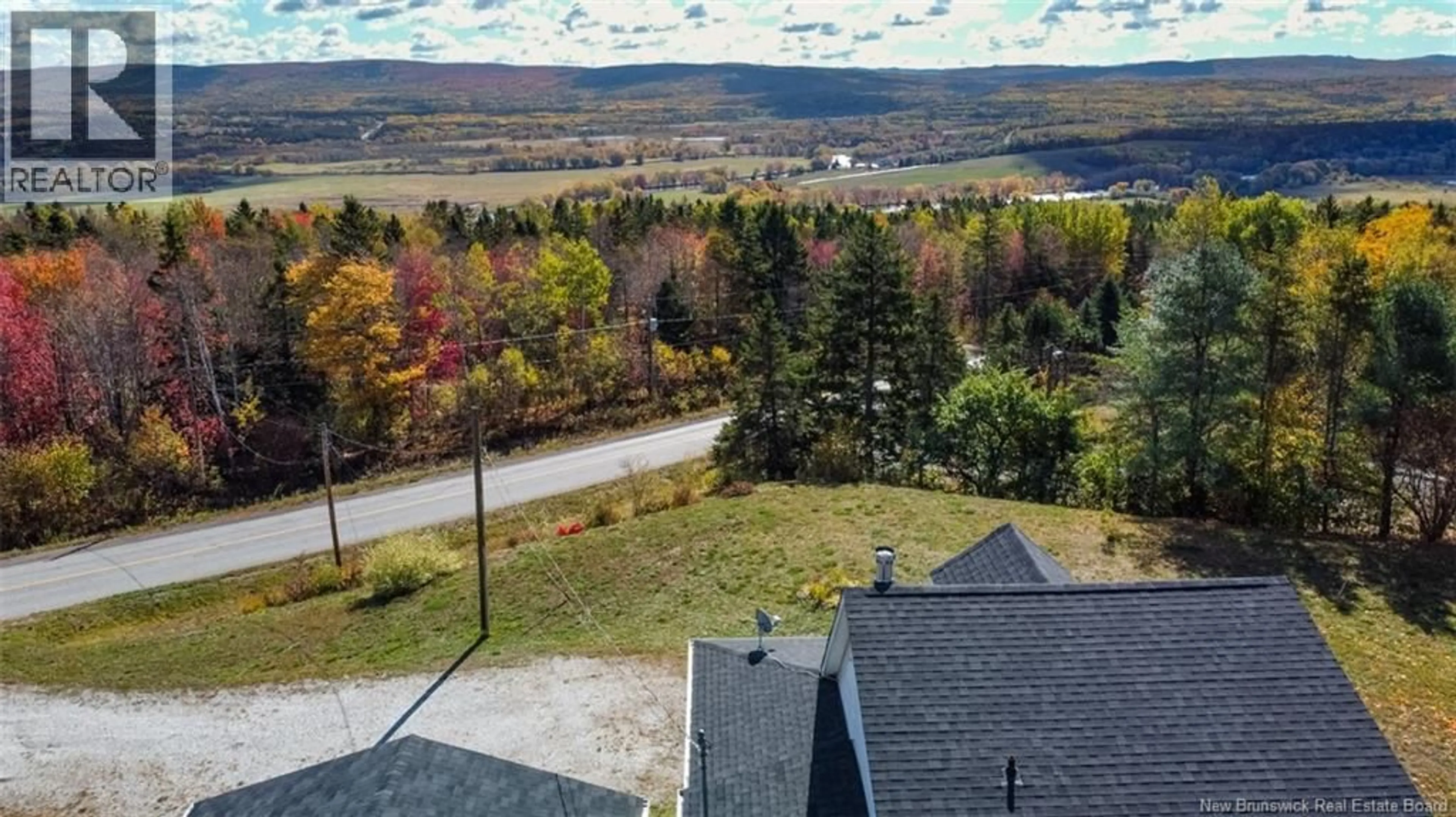 A pic from outside/outdoor area/front of a property/back of a property/a pic from drone, unknown for 151 GUTHRIE ROAD, Bloomfield New Brunswick E5N4L4