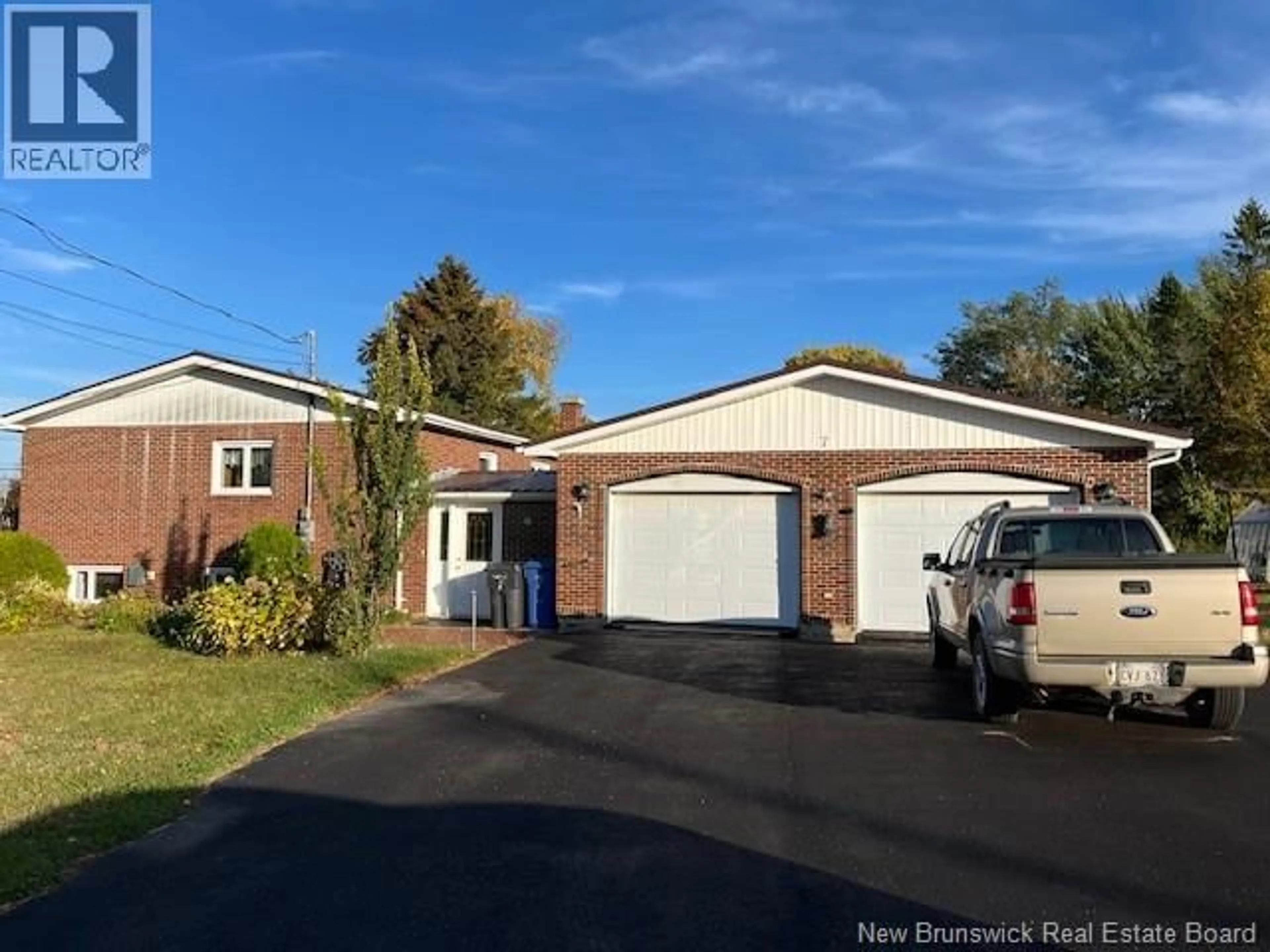 A pic from outside/outdoor area/front of a property/back of a property/a pic from drone, street for 7 ISABELLE STREET, Charlo New Brunswick E8E2L2