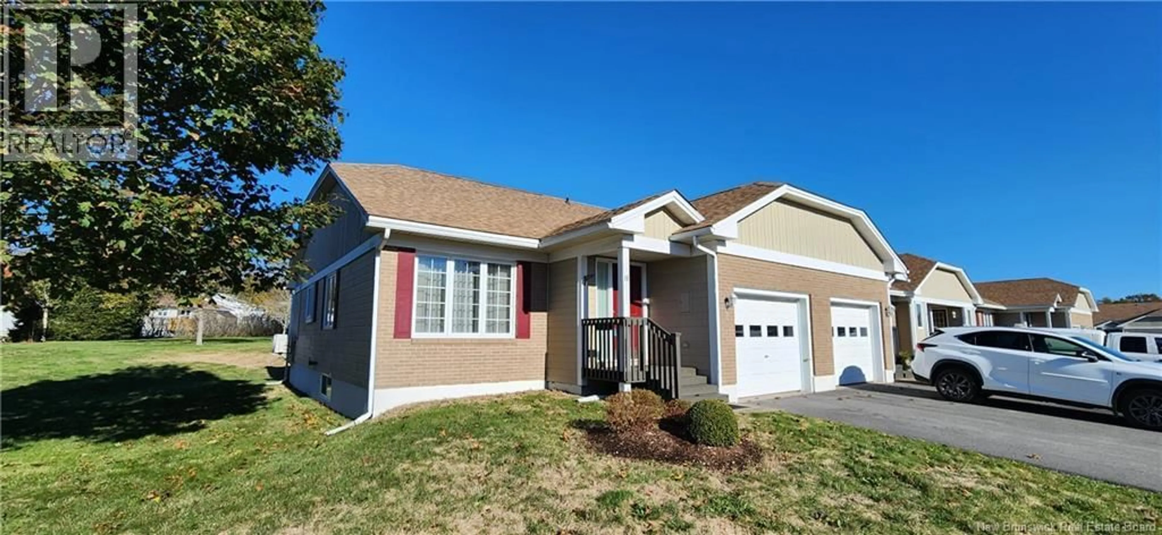 Home with vinyl exterior material, street for 16 ABBIE PLACE, Saint John New Brunswick E2M5T3