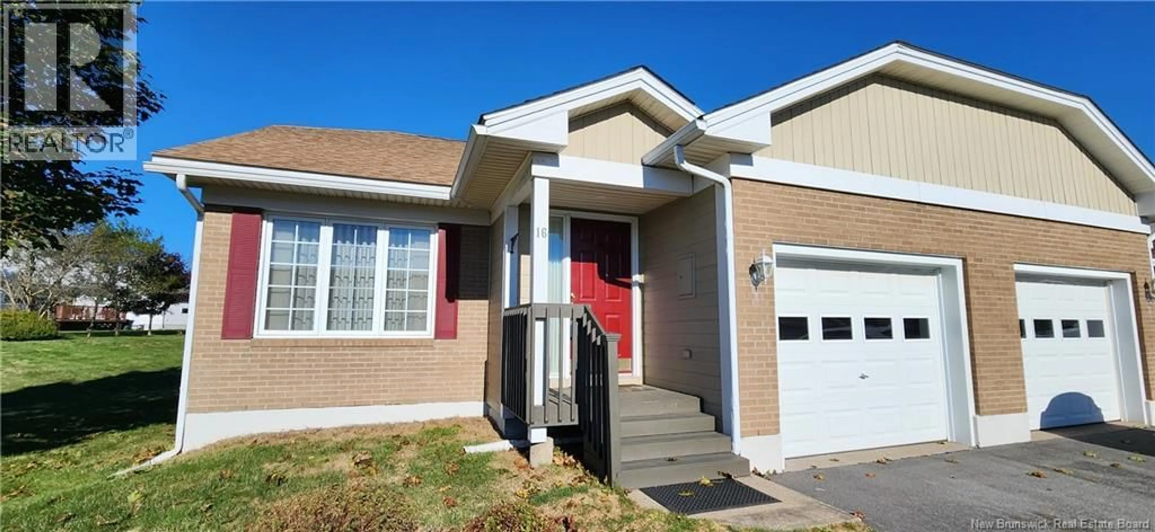 Home with vinyl exterior material, street for 16 ABBIE PLACE, Saint John New Brunswick E2M5T3