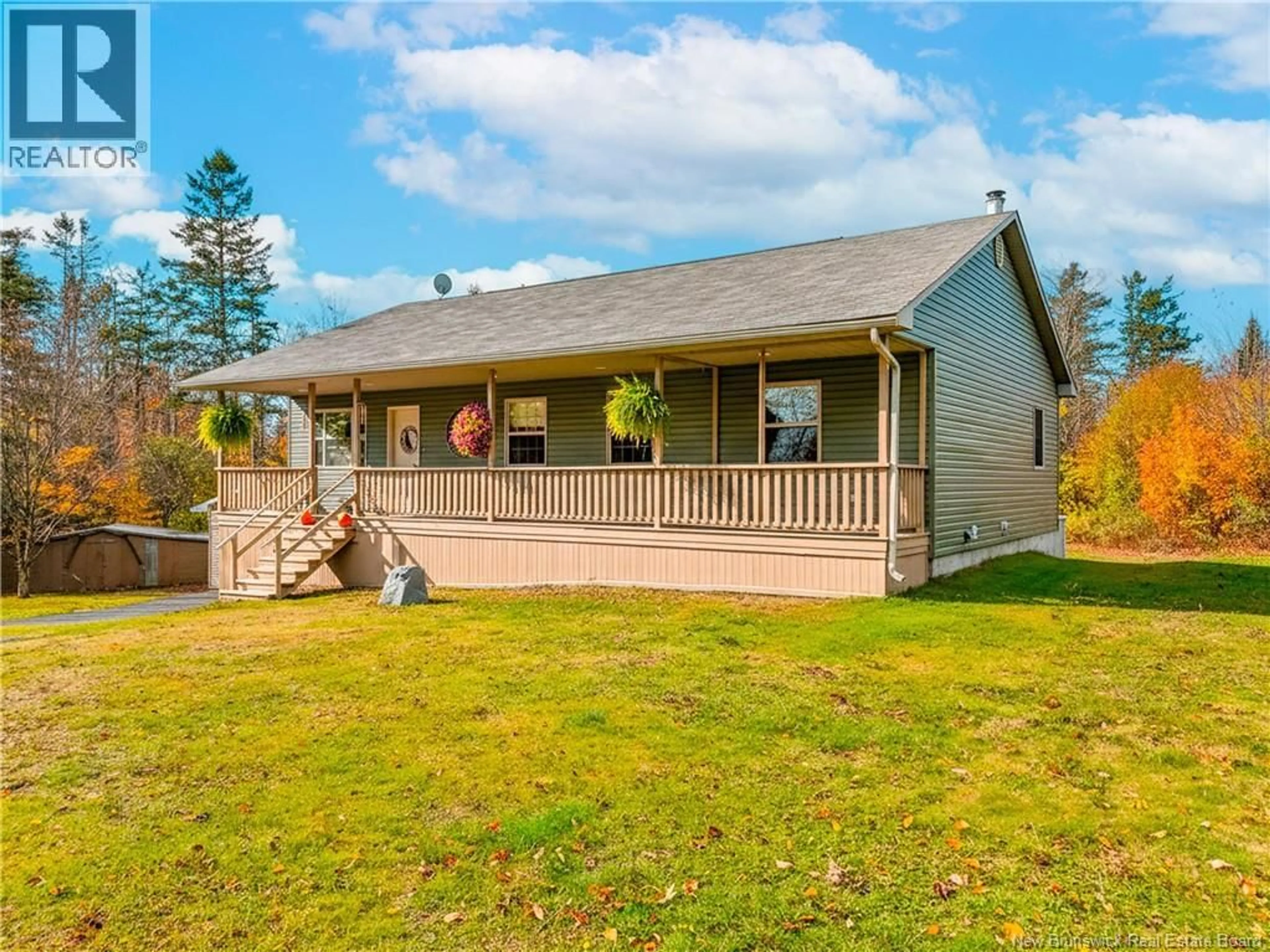 A pic from outside/outdoor area/front of a property/back of a property/a pic from drone, water/lake/river/ocean view for 2911 ROUTE 620, Cardigan New Brunswick E6B1M3