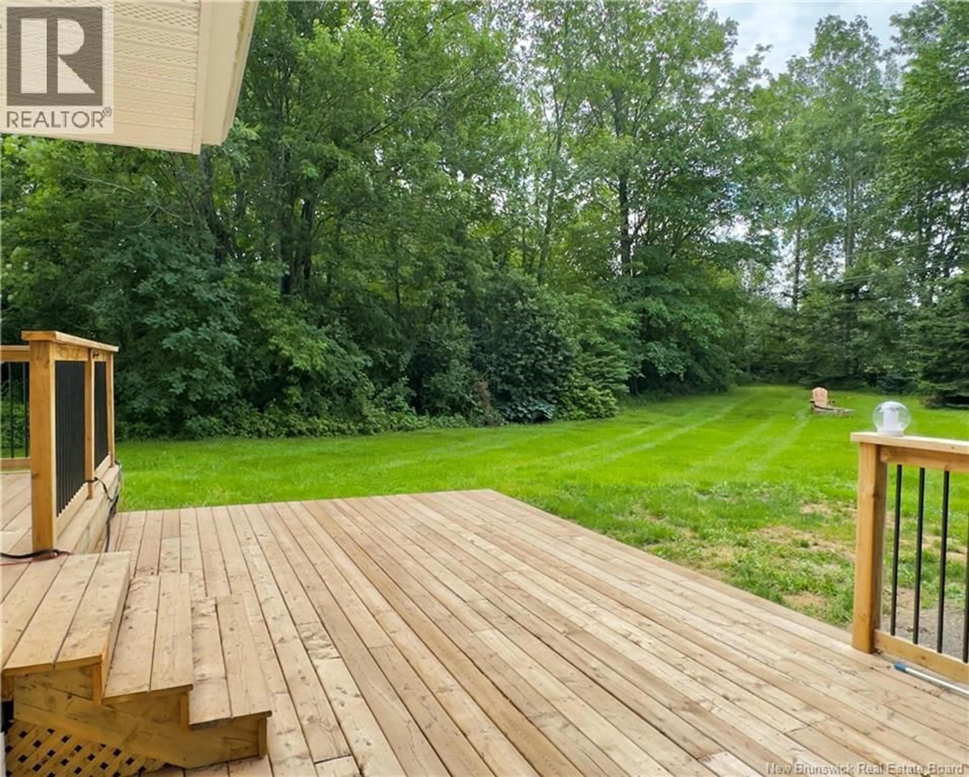 Patio, forest/trees view for 26 KIRTON COURT, Riverview New Brunswick E1B3P9
