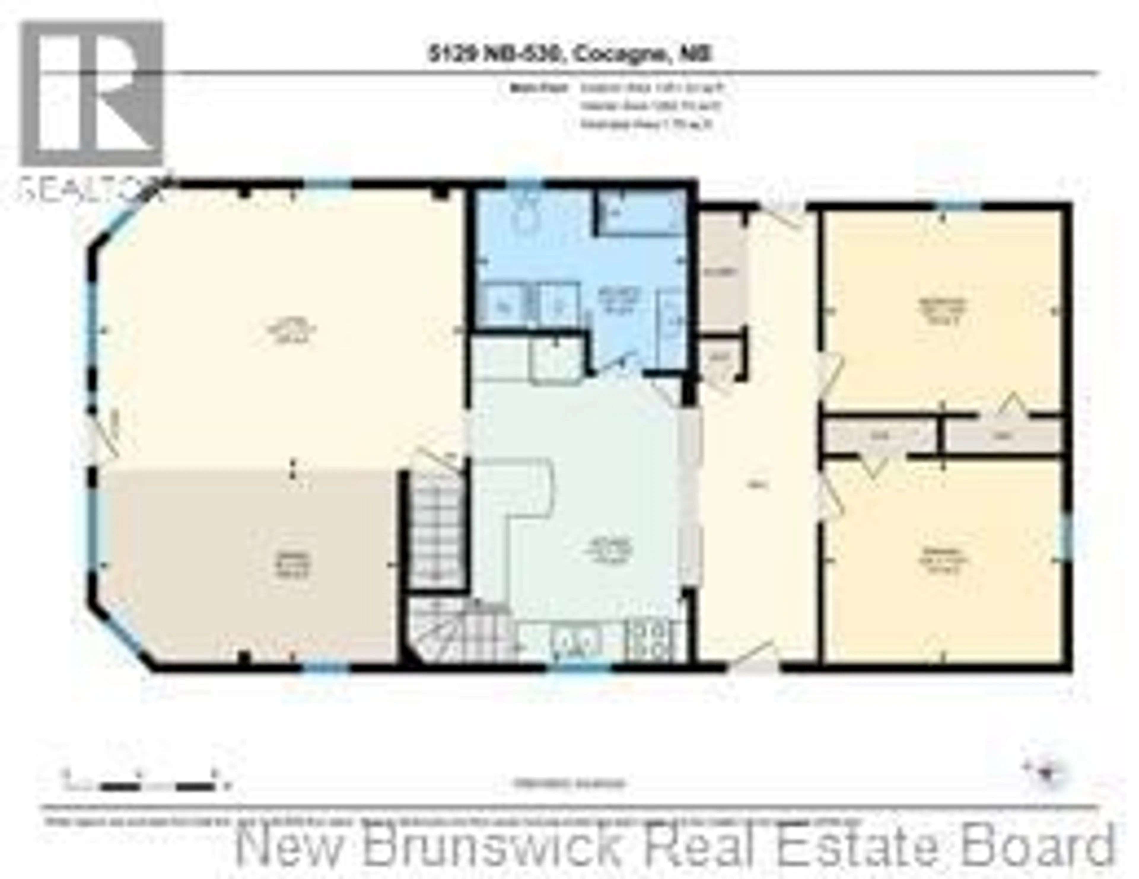 Floor plan for 5129 ROUTE 530, Cocagne New Brunswick E4R3B2