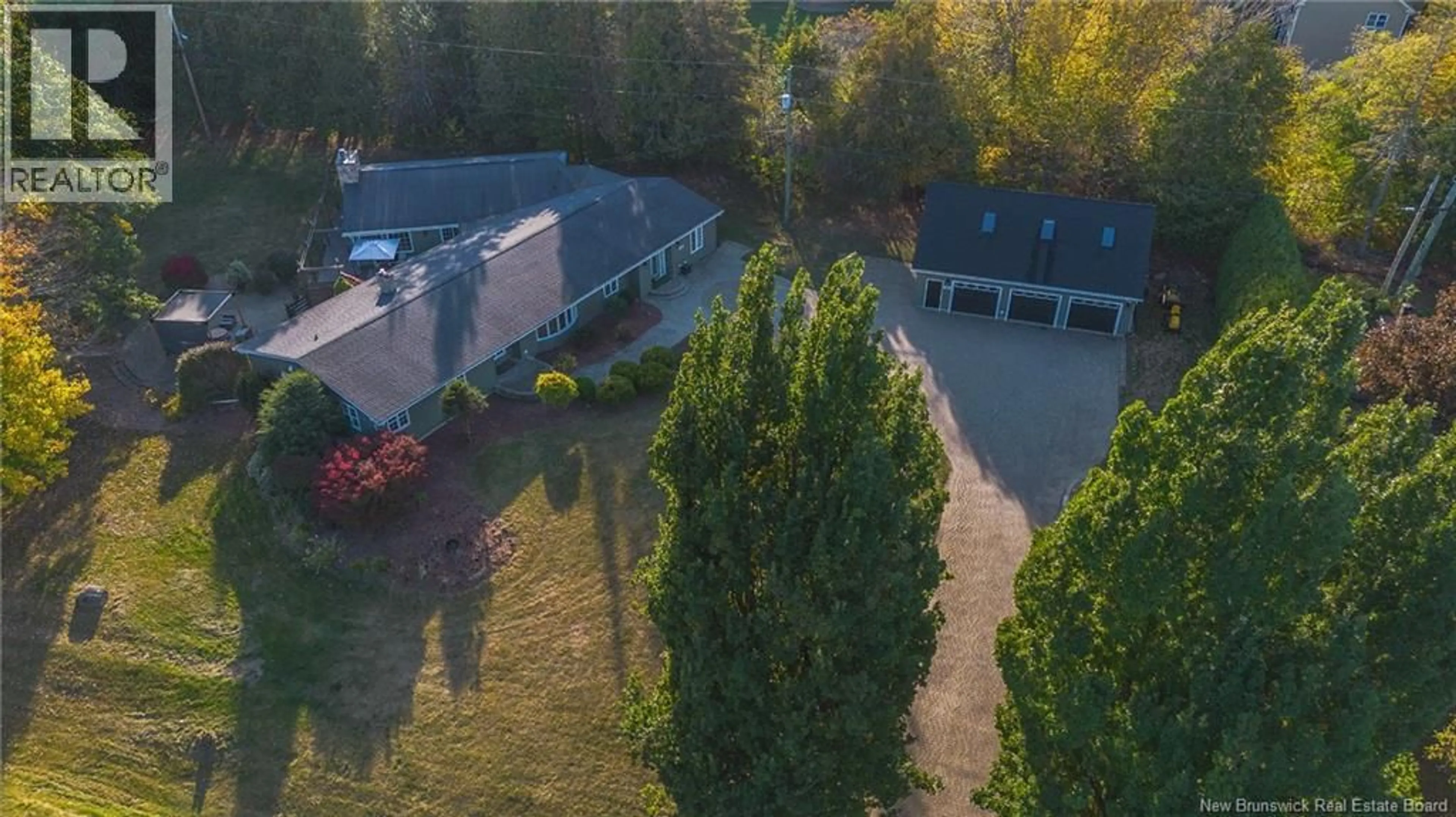 A pic from outside/outdoor area/front of a property/back of a property/a pic from drone, unknown for 121 GRAHAM DRIVE, Island View New Brunswick E3E1A2