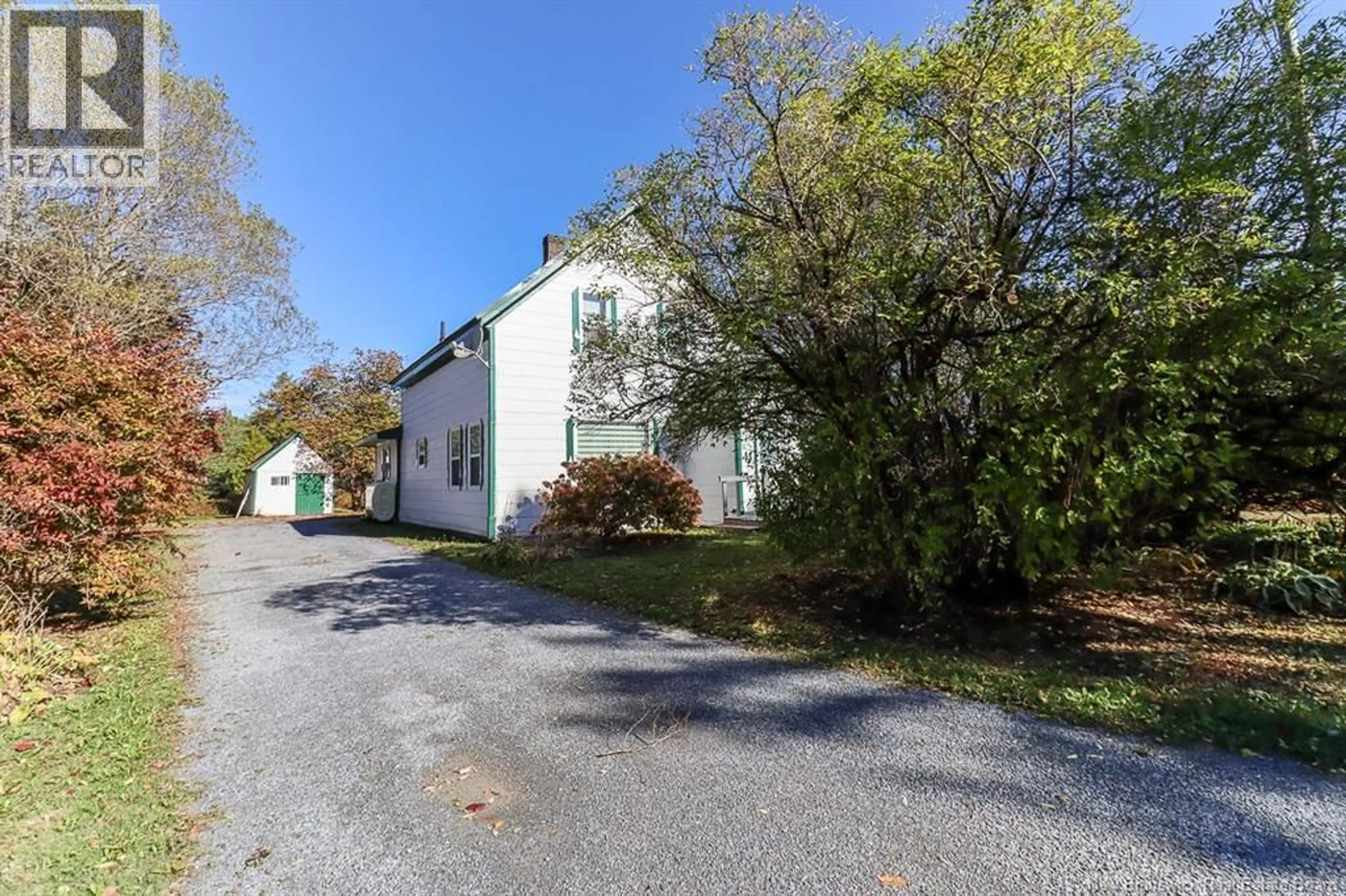 A pic from outside/outdoor area/front of a property/back of a property/a pic from drone, street for 14 OLD BLACK RIVER ROAD, Black River New Brunswick E2S1Z1