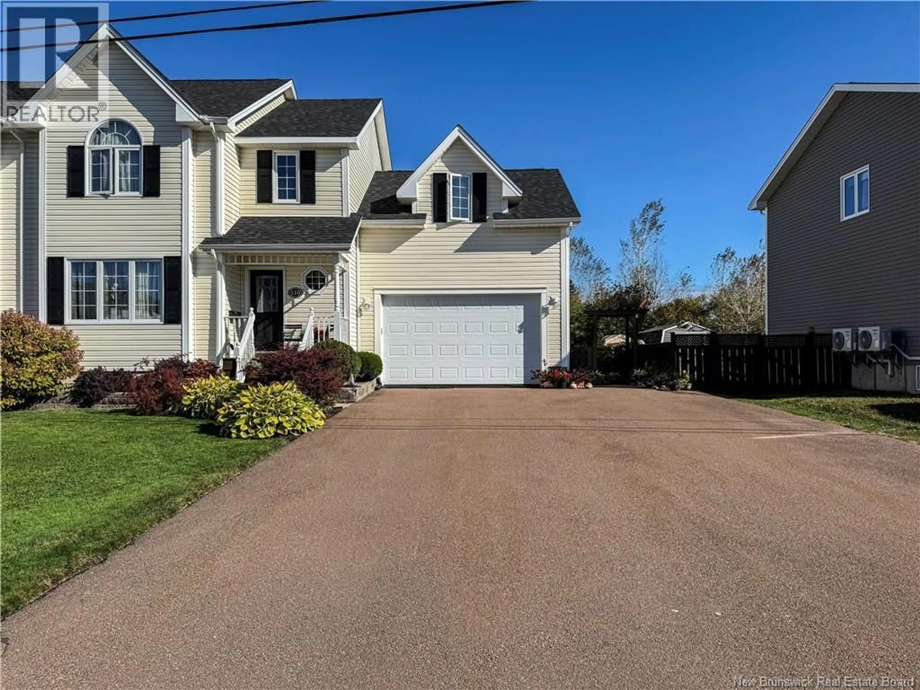 Home with vinyl exterior material, street for 110 MADRID STREET, Riverview New Brunswick E1B0G5