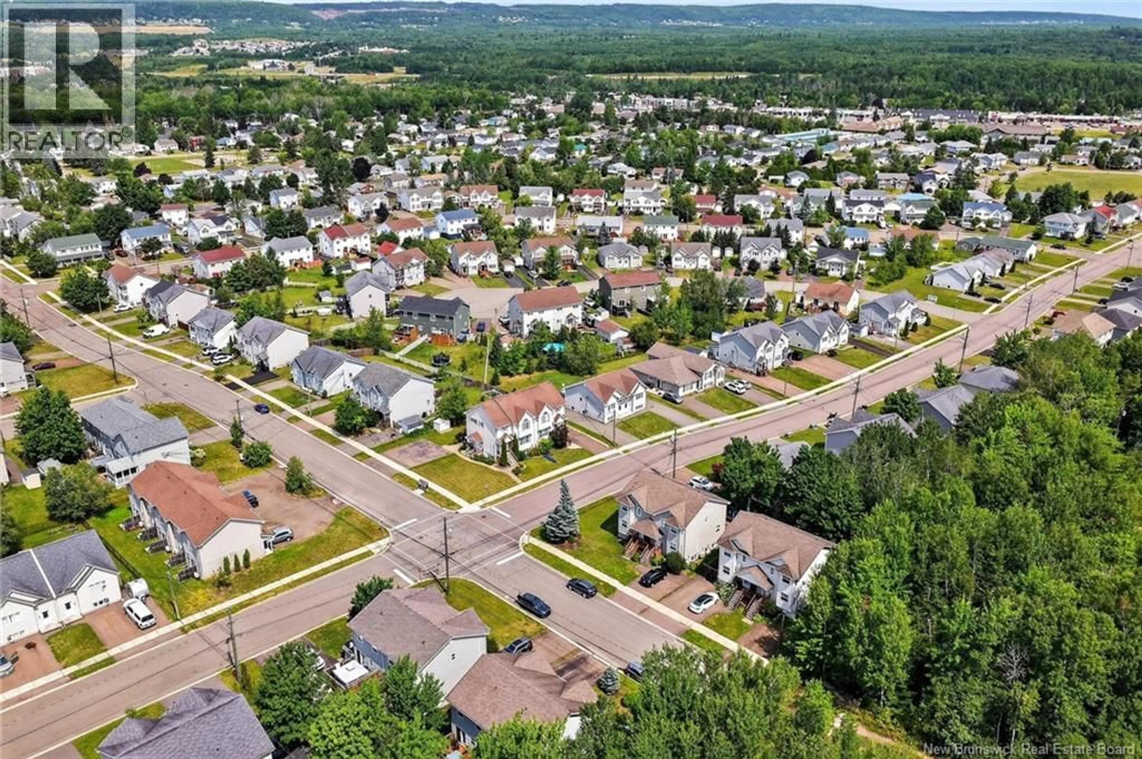 A pic from outside/outdoor area/front of a property/back of a property/a pic from drone, street for 217 GLENCAIRN DRIVE, Moncton New Brunswick E1G5N9