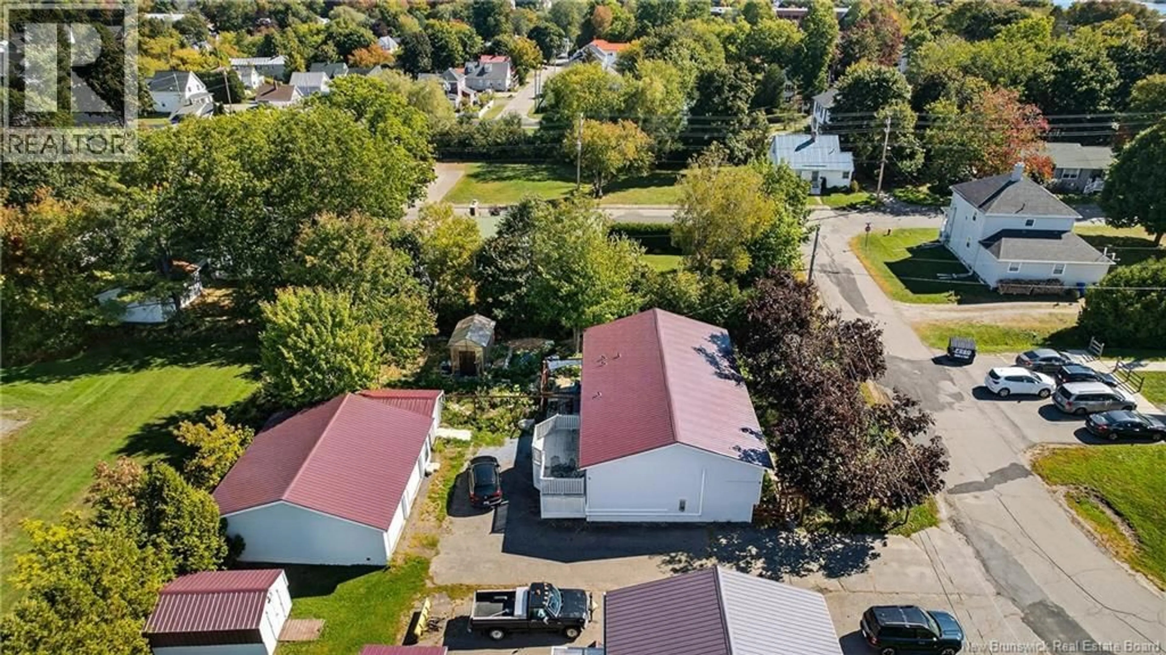 A pic from outside/outdoor area/front of a property/back of a property/a pic from drone, street for 7 CITIZENS COURT, St. Stephen New Brunswick E3L3C5
