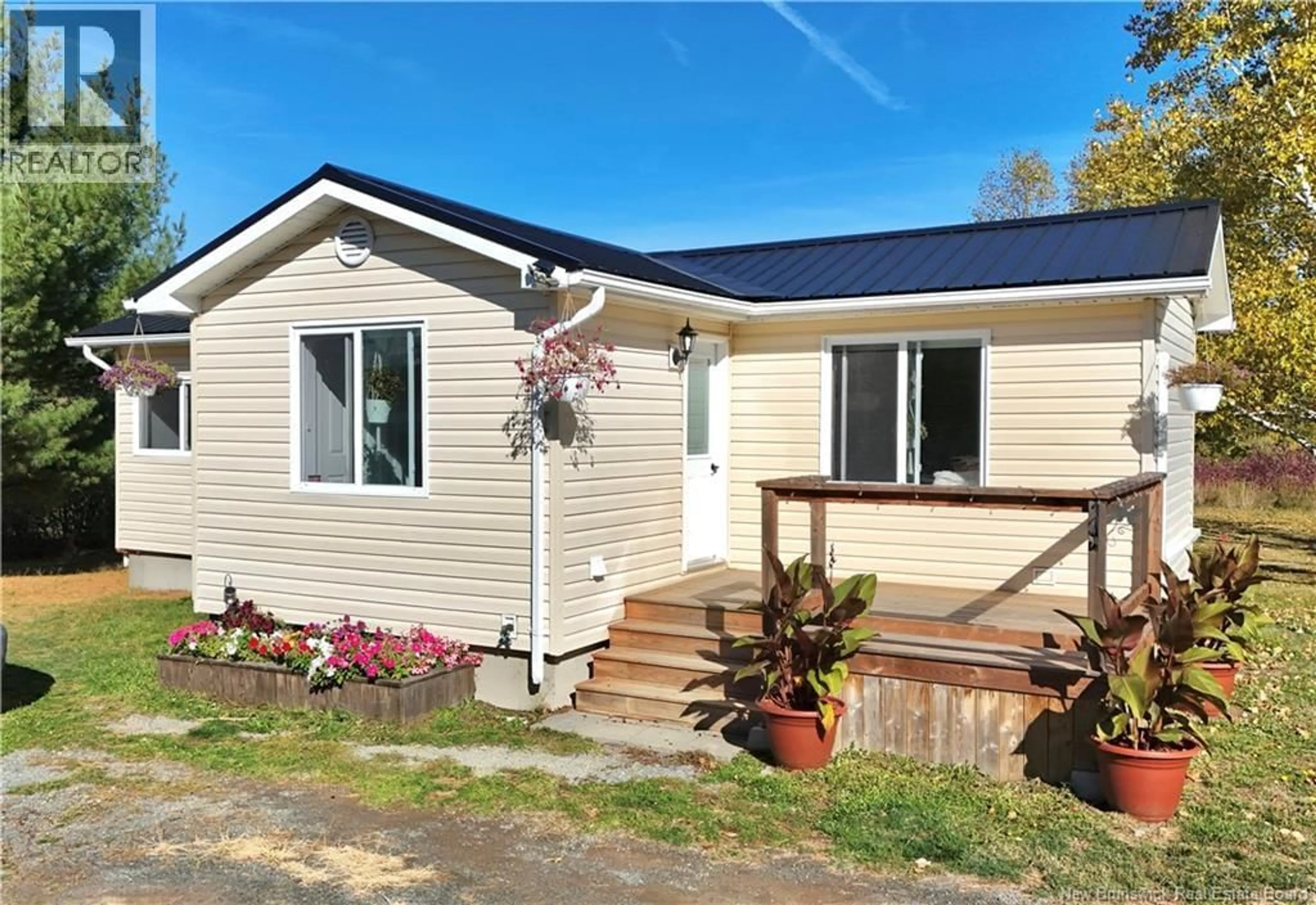 Home with vinyl exterior material, building for 1342 CHRISTIE ROAD, Robertville New Brunswick E8K2S2