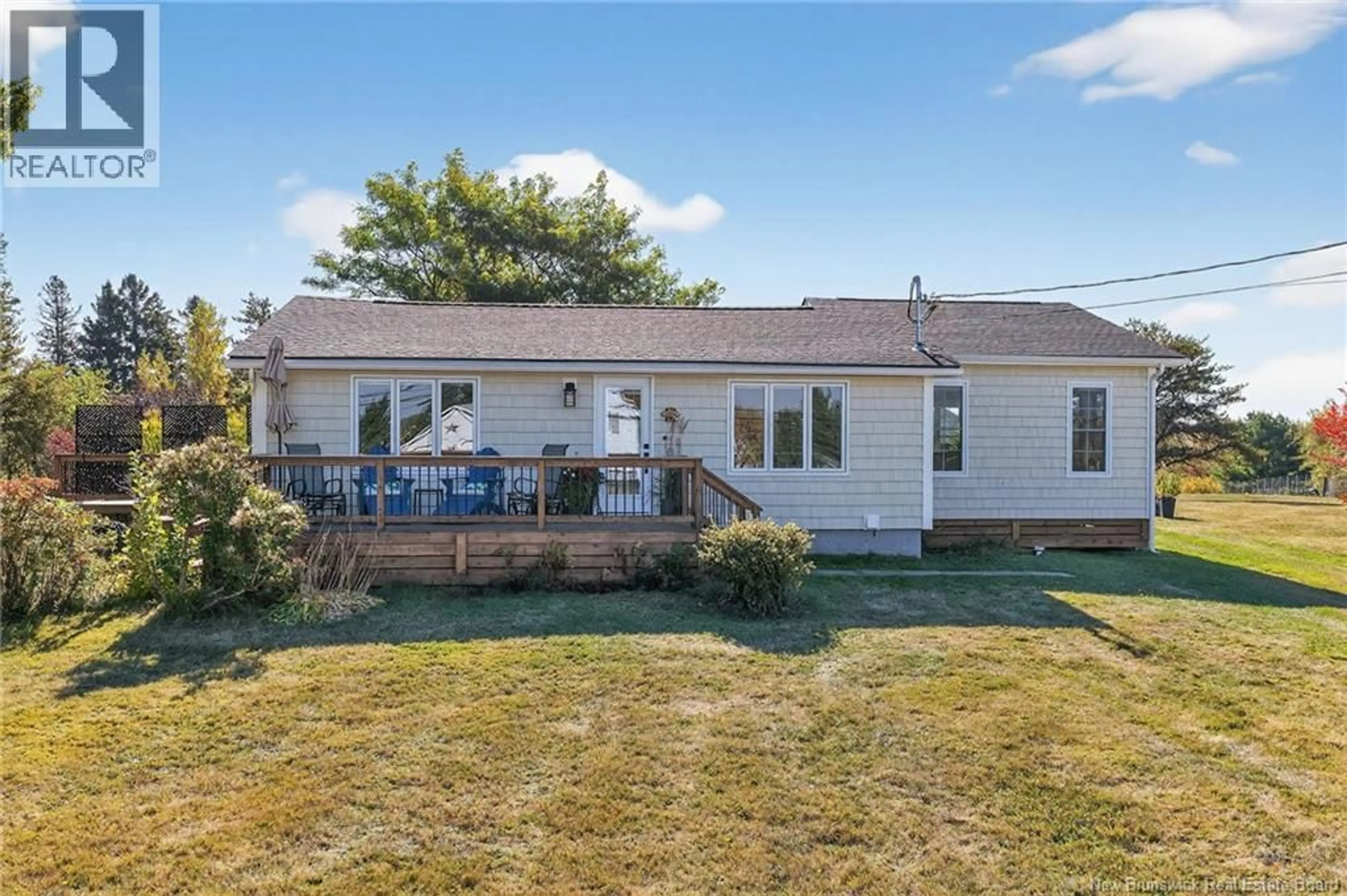 A pic from outside/outdoor area/front of a property/back of a property/a pic from drone, unknown for 43 RIVE SUD ROAD, Cocagne New Brunswick E4R2W8