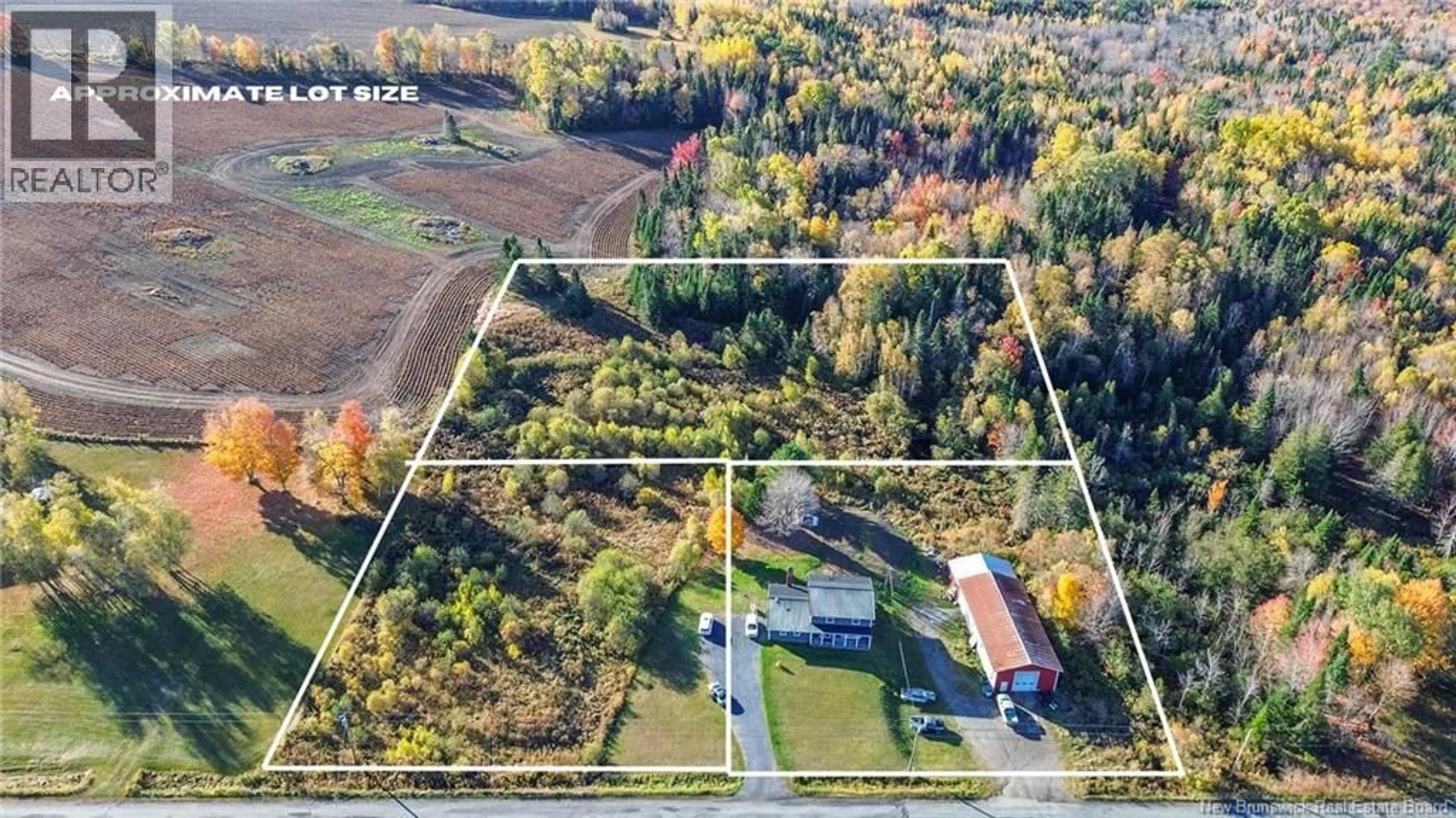 A pic from outside/outdoor area/front of a property/back of a property/a pic from drone, unknown for 362 RED BRIDGE ROAD, Hartford New Brunswick E7M5K6