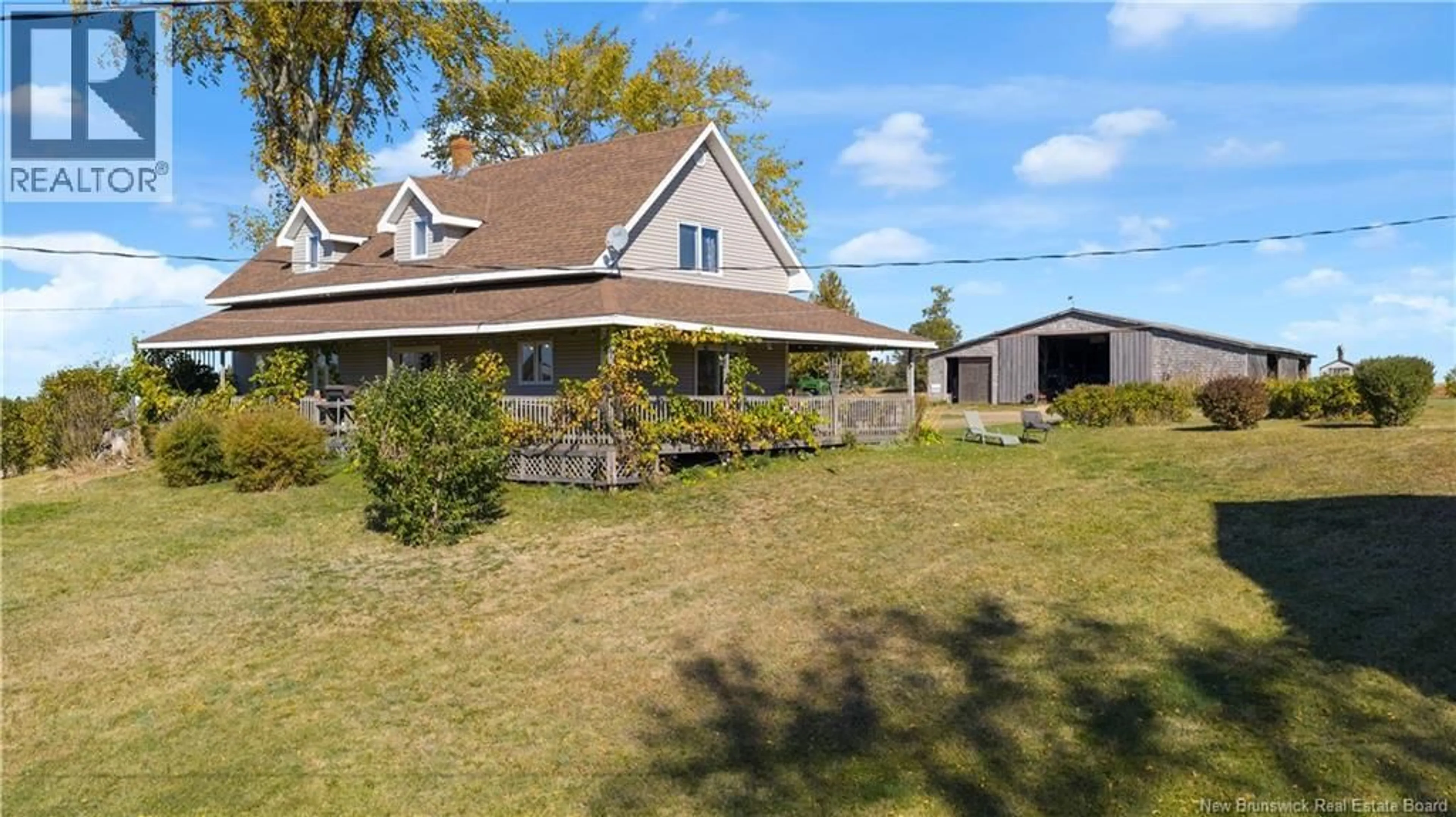 A pic from outside/outdoor area/front of a property/back of a property/a pic from drone, street for 259 SMITH ROAD, Pearsonville New Brunswick E5P1T5