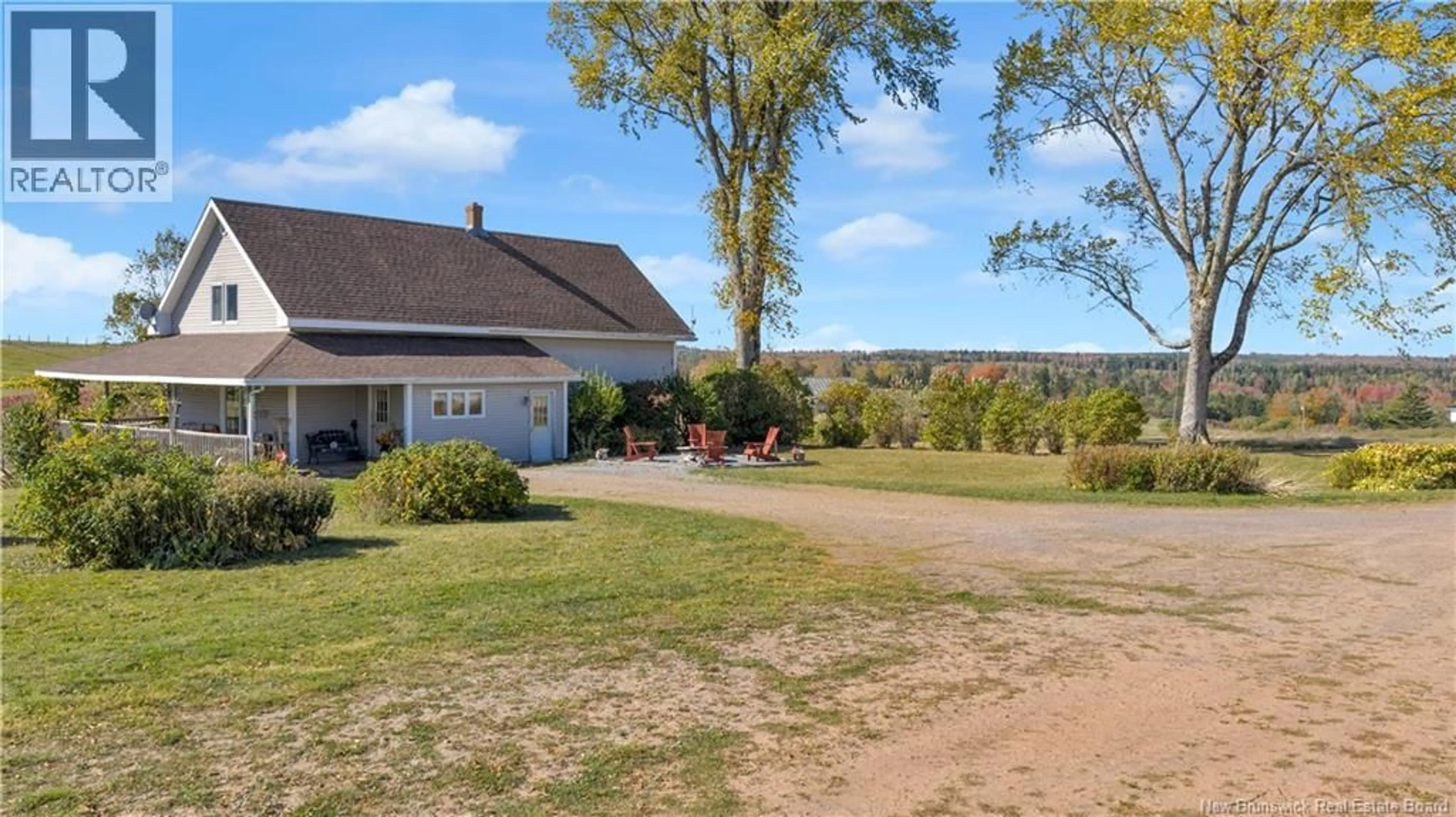 A pic from outside/outdoor area/front of a property/back of a property/a pic from drone, water/lake/river/ocean view for 259 SMITH ROAD, Pearsonville New Brunswick E5P1T5