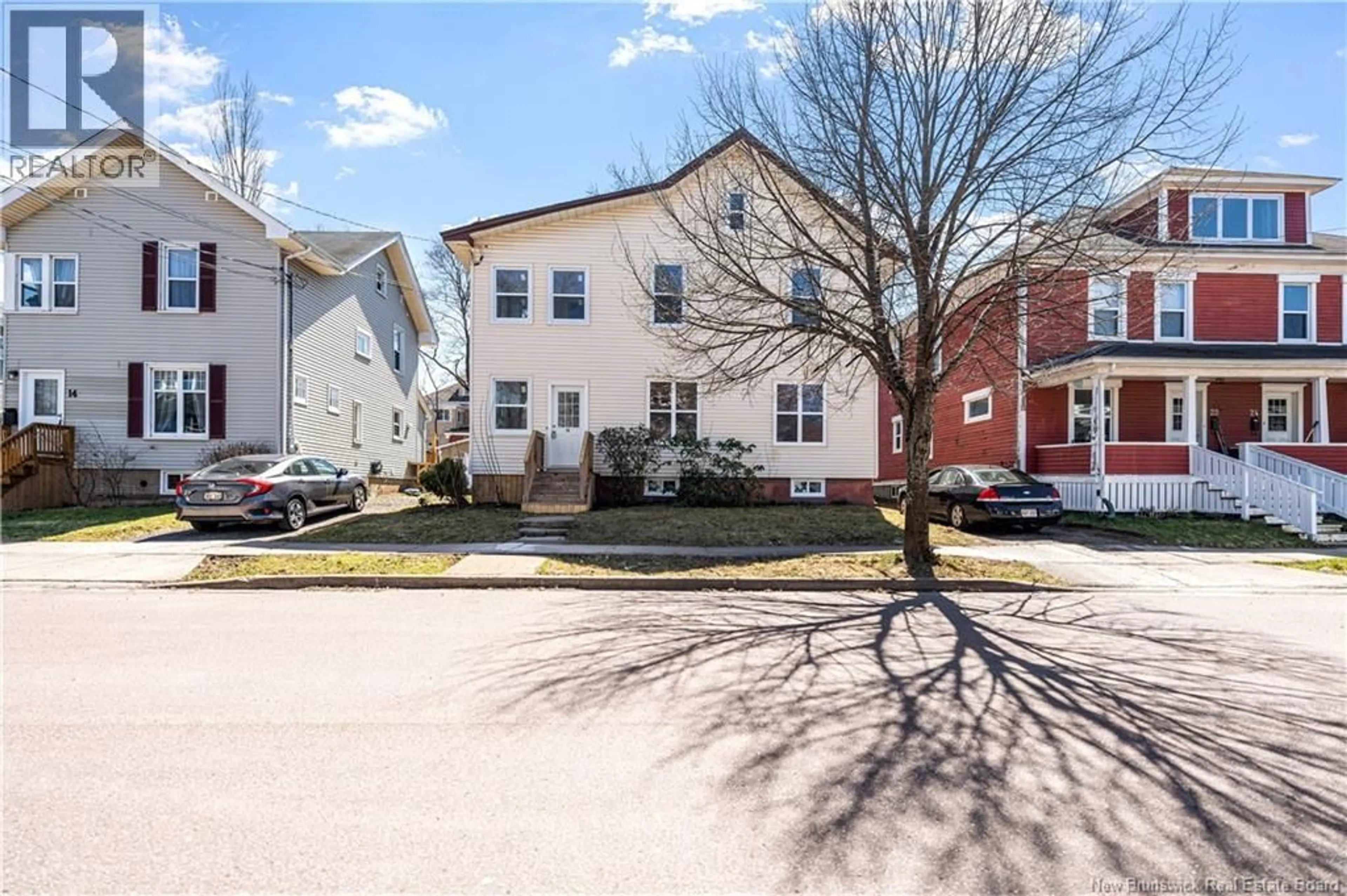 A pic from outside/outdoor area/front of a property/back of a property/a pic from drone, street for 18 CORNELL STREET, Moncton New Brunswick E1C2W1