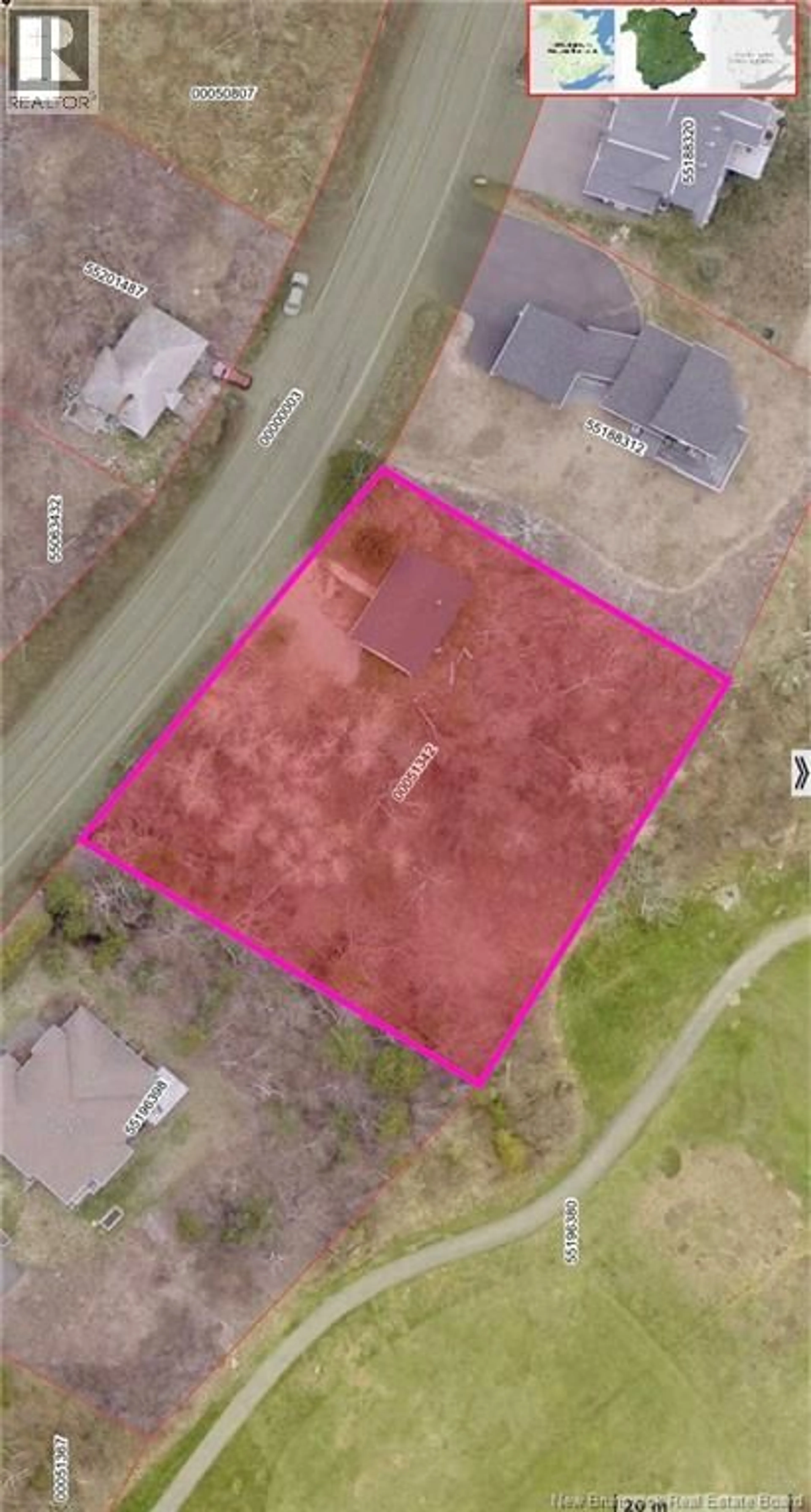 A pic from outside/outdoor area/front of a property/back of a property/a pic from drone, street for 1365 SANDY POINT ROAD, Saint John New Brunswick E2K5E6