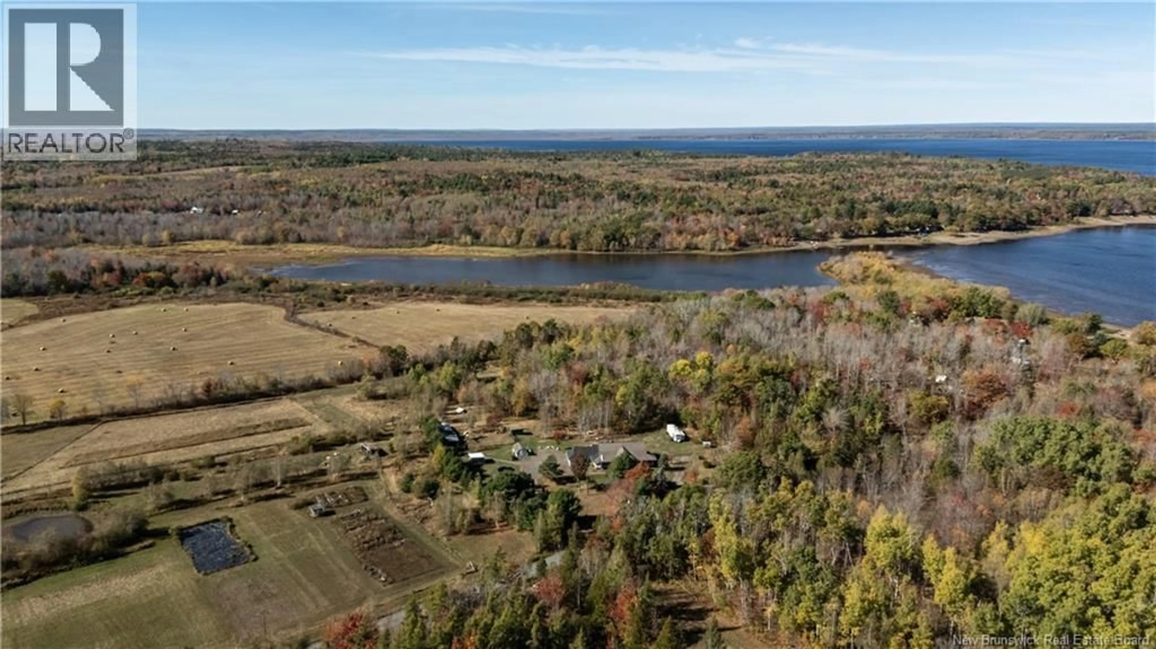 A pic from outside/outdoor area/front of a property/back of a property/a pic from drone, water/lake/river/ocean view for 17 TAYLOR ROAD, Whites Cove New Brunswick E1C3J4
