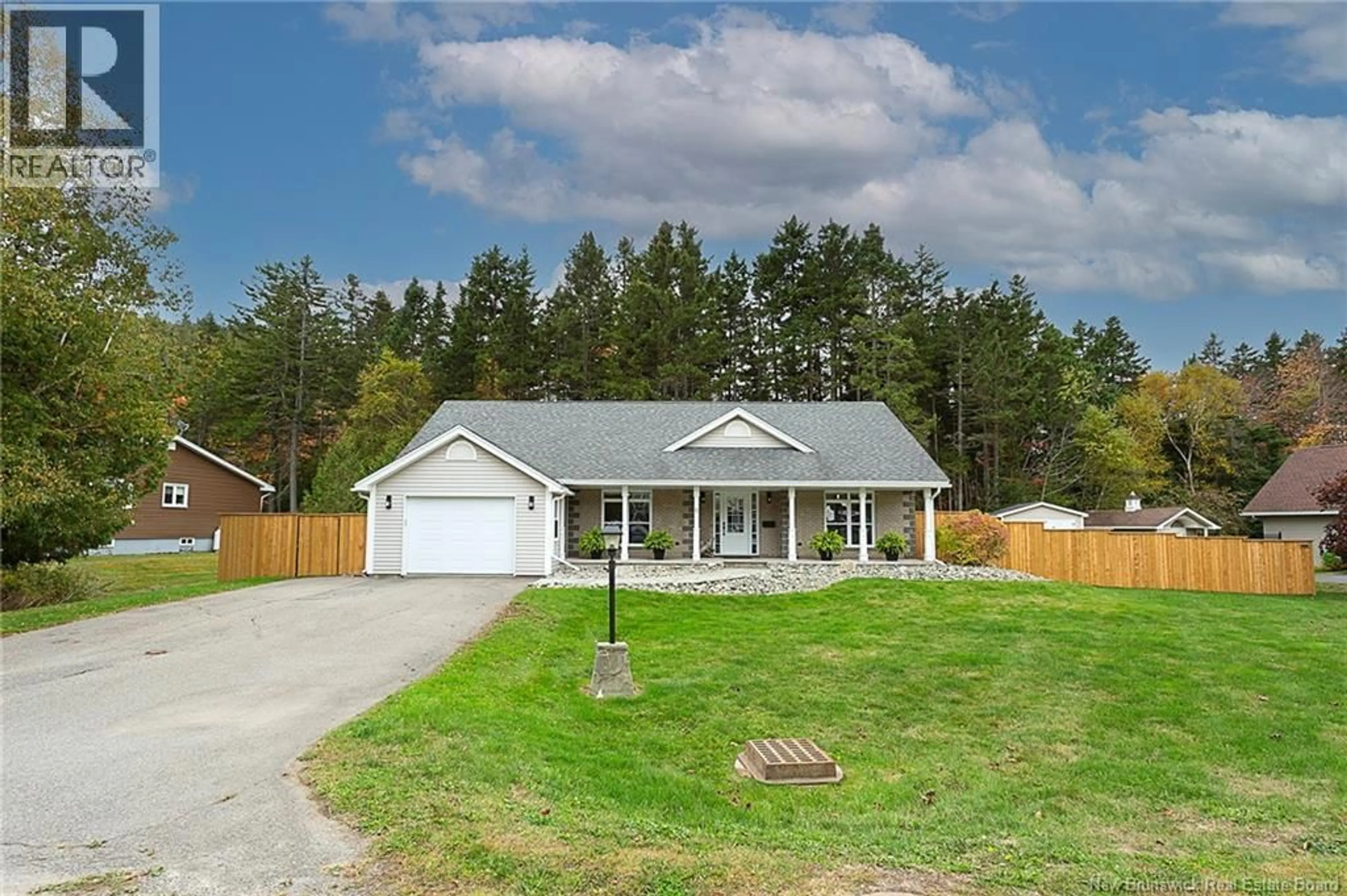 A pic from outside/outdoor area/front of a property/back of a property/a pic from drone, street for 6 POST ROAD, Rothesay New Brunswick E2H2Y3