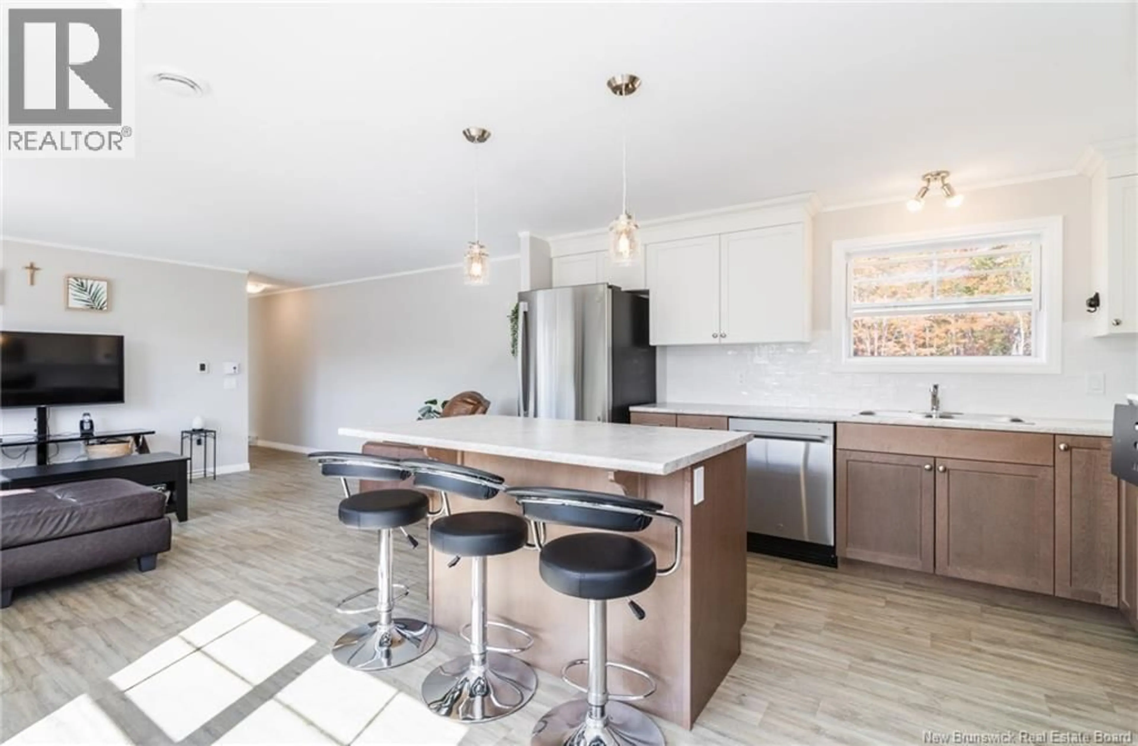 Open concept kitchen, unknown for 63 MARTHA STREET, Rusagonis New Brunswick E3B0T9