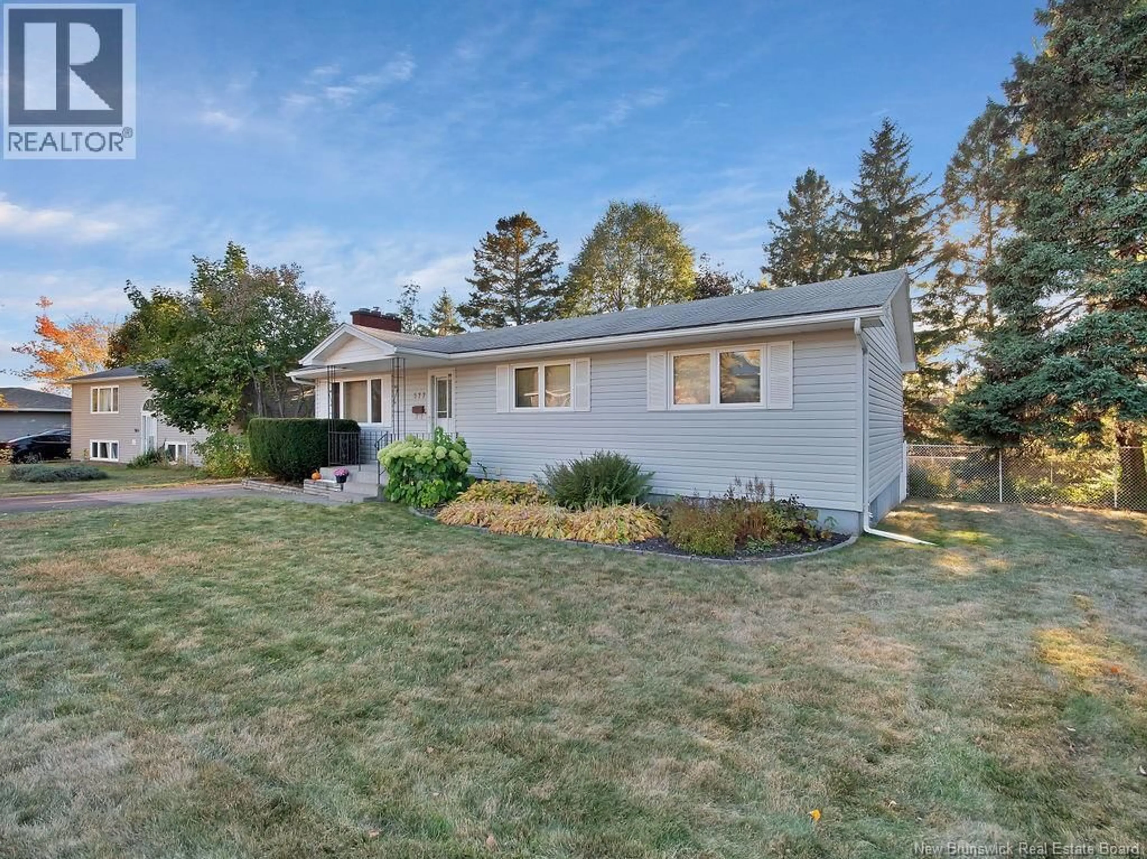 Home with vinyl exterior material, street for 577 BEAUSOLEIL STREET, Dieppe New Brunswick E1A1C3