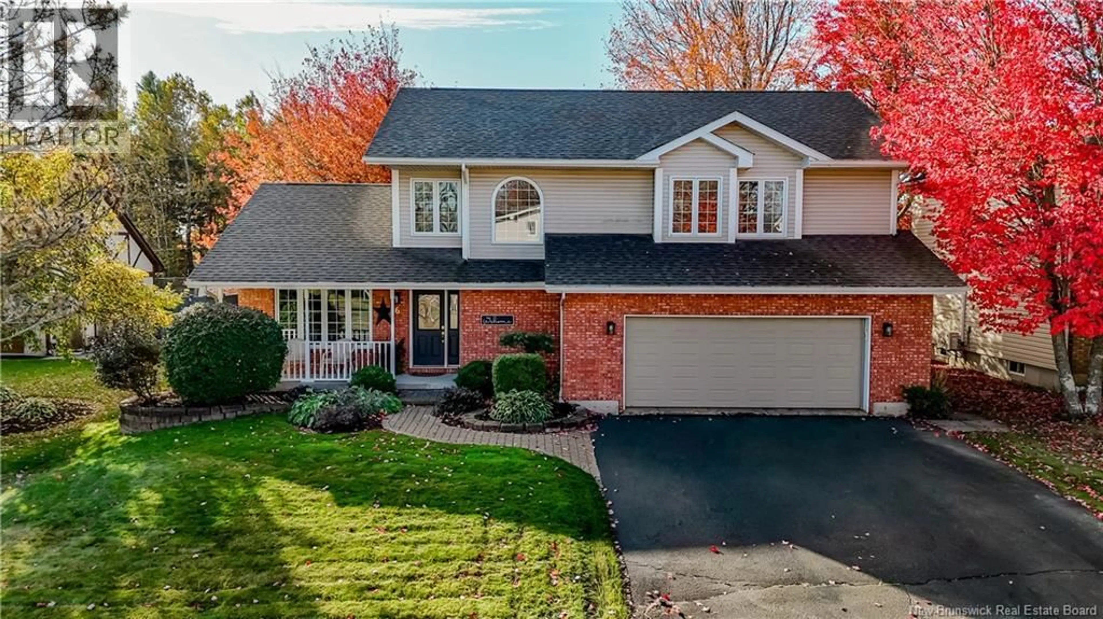 Home with brick exterior material, street for 6 SPRUCE GARDEN COURT, Riverview New Brunswick E1B4P7