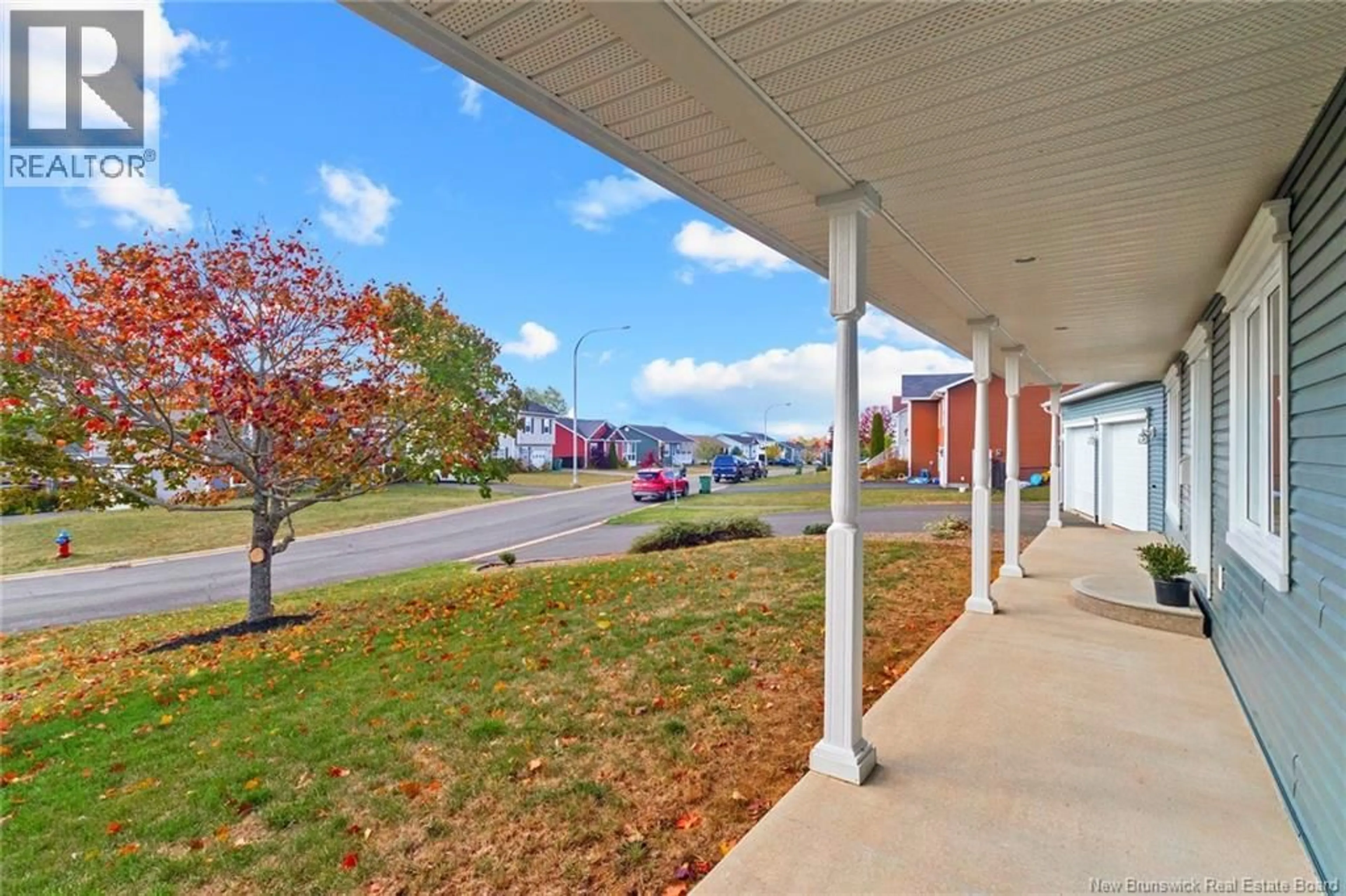 Patio, street for 56 WATLING CRESCENT, Oromocto New Brunswick E2V4M8