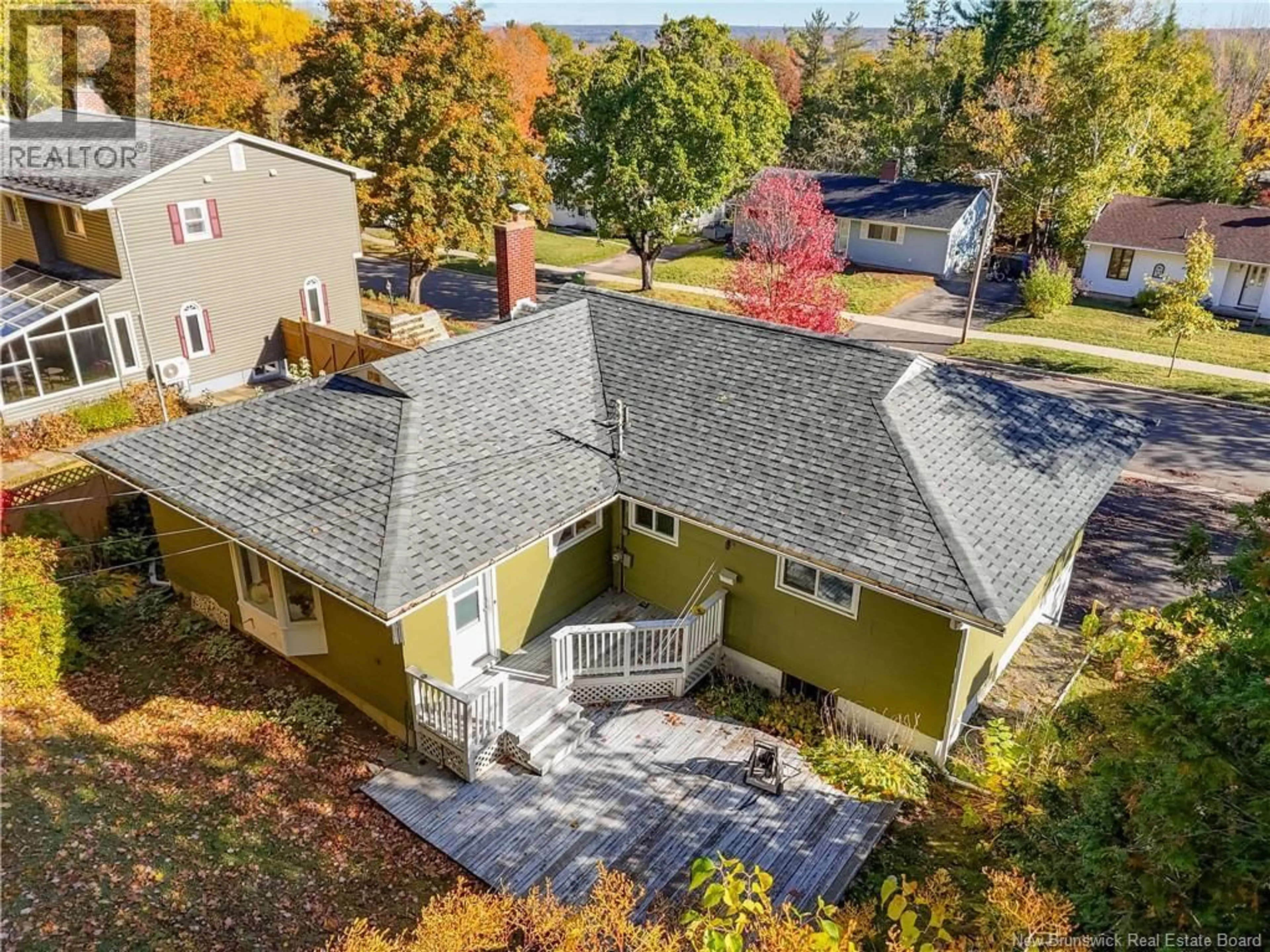 A pic from outside/outdoor area/front of a property/back of a property/a pic from drone, unknown for 225 WOODBRIDGE STREET, Fredericton New Brunswick E3B4R4