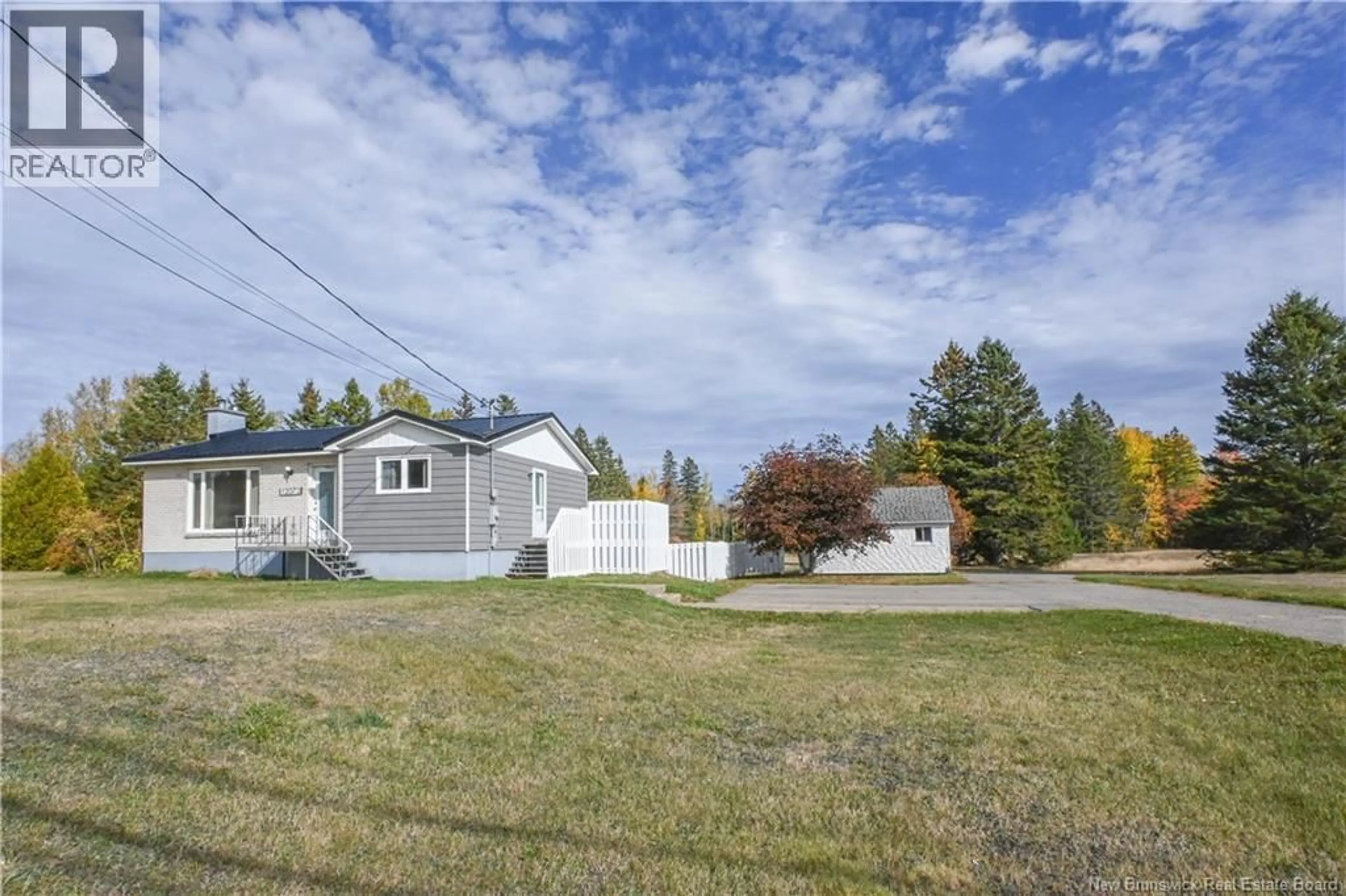 A pic from outside/outdoor area/front of a property/back of a property/a pic from drone, unknown for 12072 11 ROUTE, Village-Blanchard New Brunswick E8P1R8