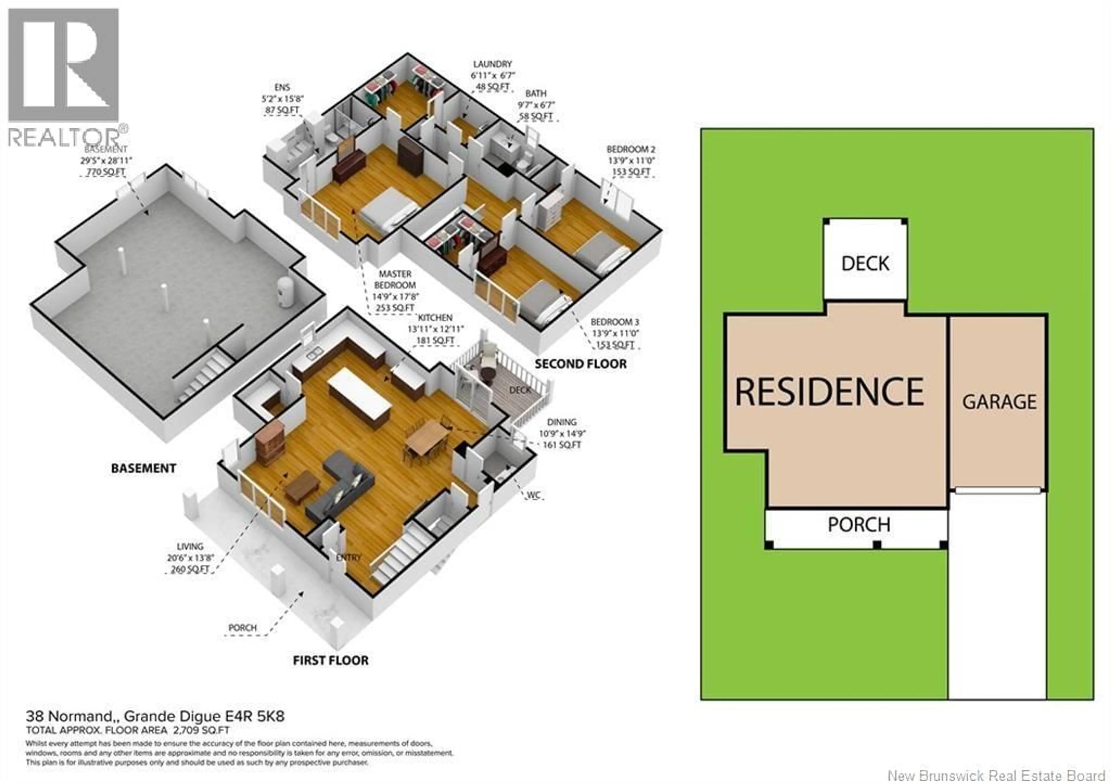 Floor plan for 38 NORMAND LANE, Grande-Digue New Brunswick E4R0C2