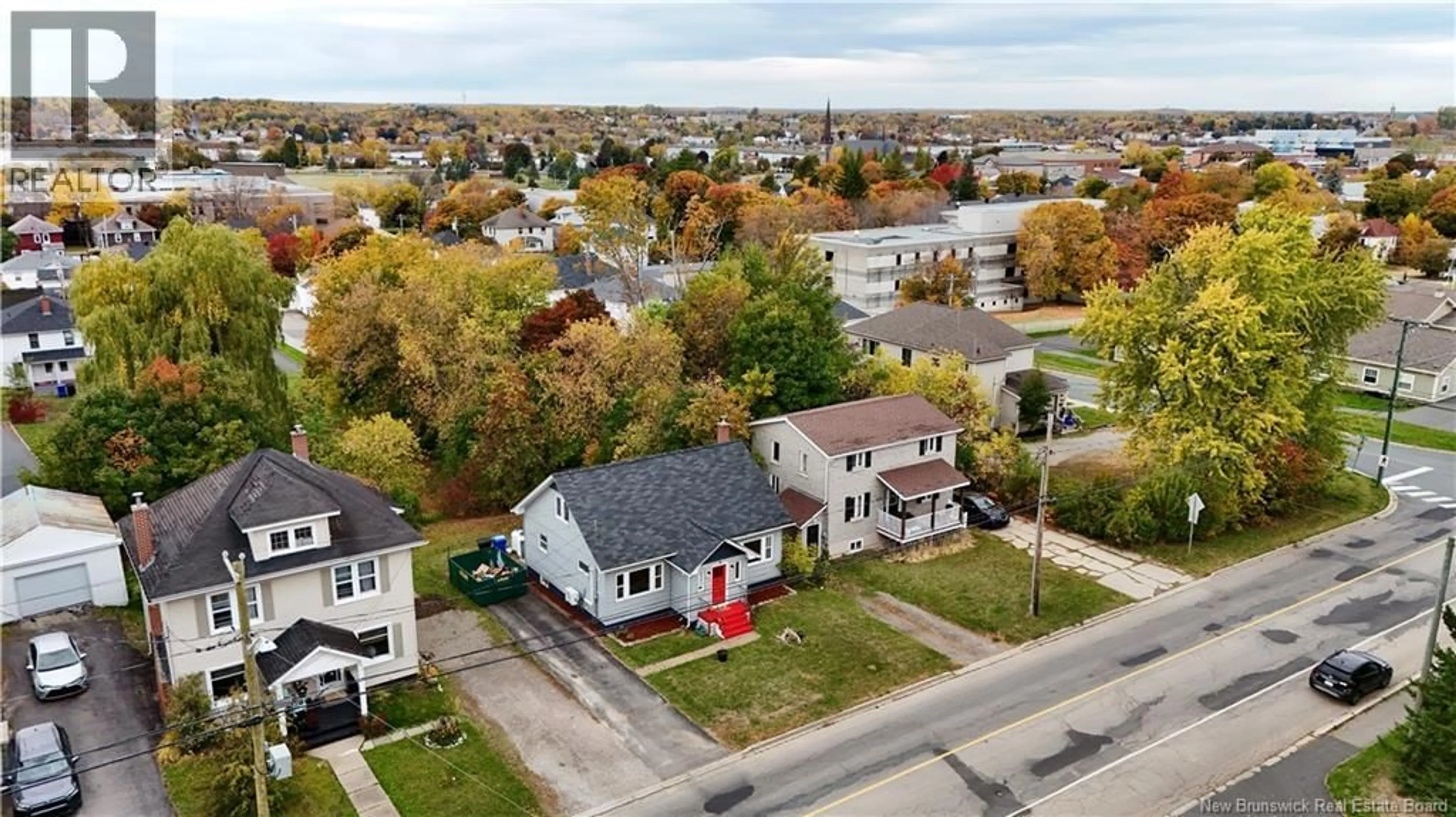 A pic from outside/outdoor area/front of a property/back of a property/a pic from drone, street for 640 MURRAY, Bathurst New Brunswick E2A1V1