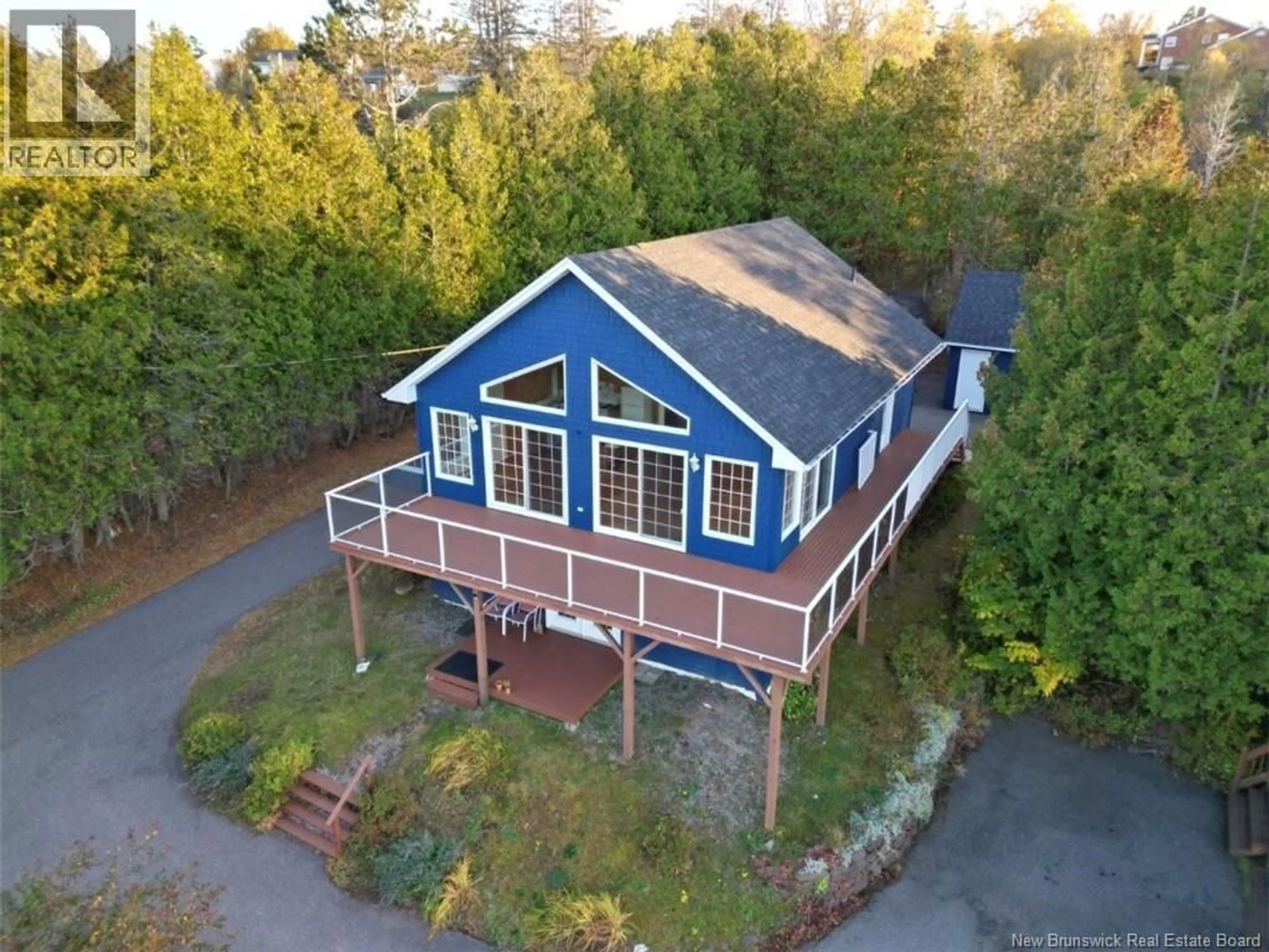 A pic from outside/outdoor area/front of a property/back of a property/a pic from drone, water/lake/river/ocean view for 158 MANNERS SUTTON ROAD, Saint John New Brunswick E2K2E1